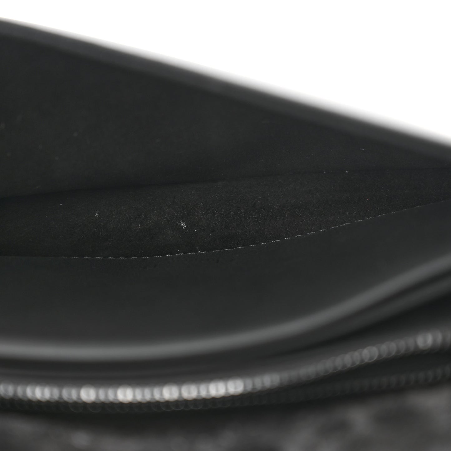 Ultra Matte Calfskin Cannage Lady Dior Clutch Black