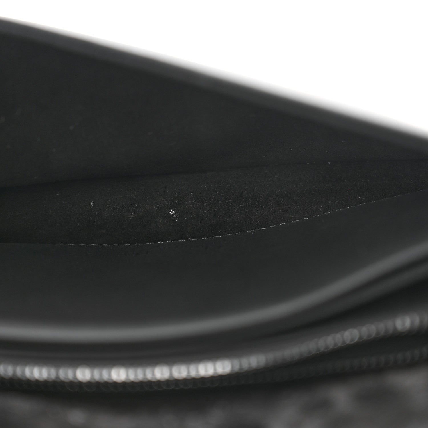 Christian Dior Ultra Matte Calfskin Cannage Lady Dior Clutch Black 6 of 14