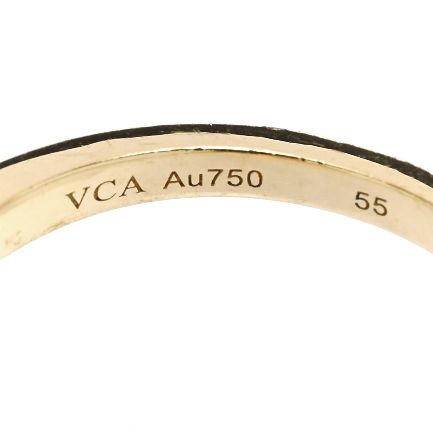 18K Yellow Gold Diamond Small Frivole Ring 55 7.25