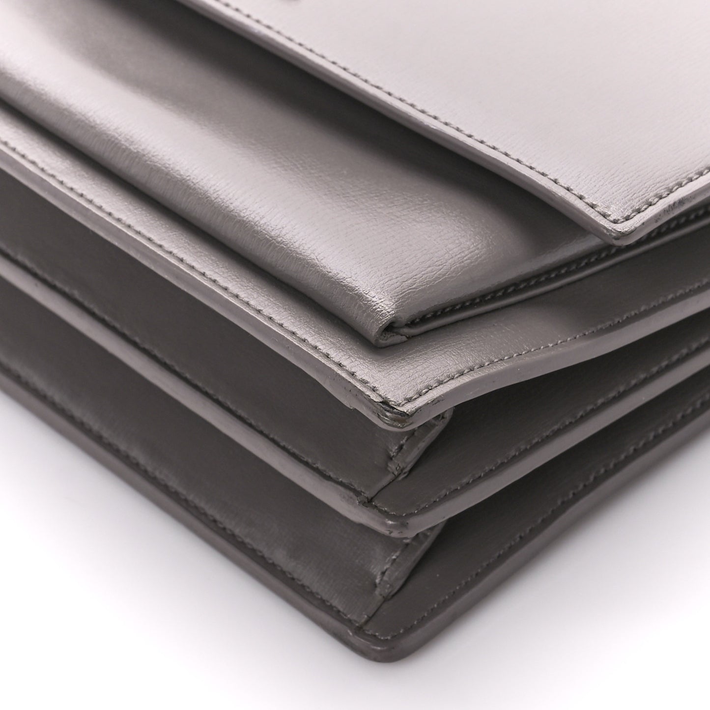 Calfskin Medium Monogram Sunset Fog