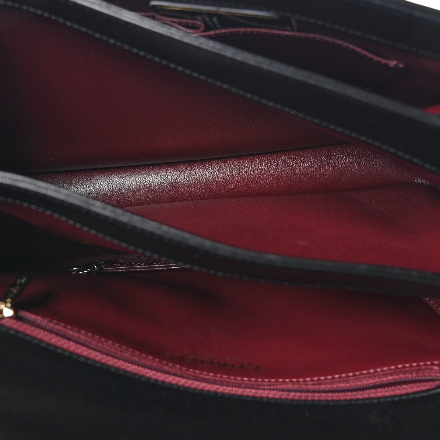 Lambskin Quilted Medium Trendy CC Flap Dual Handle Bag Black