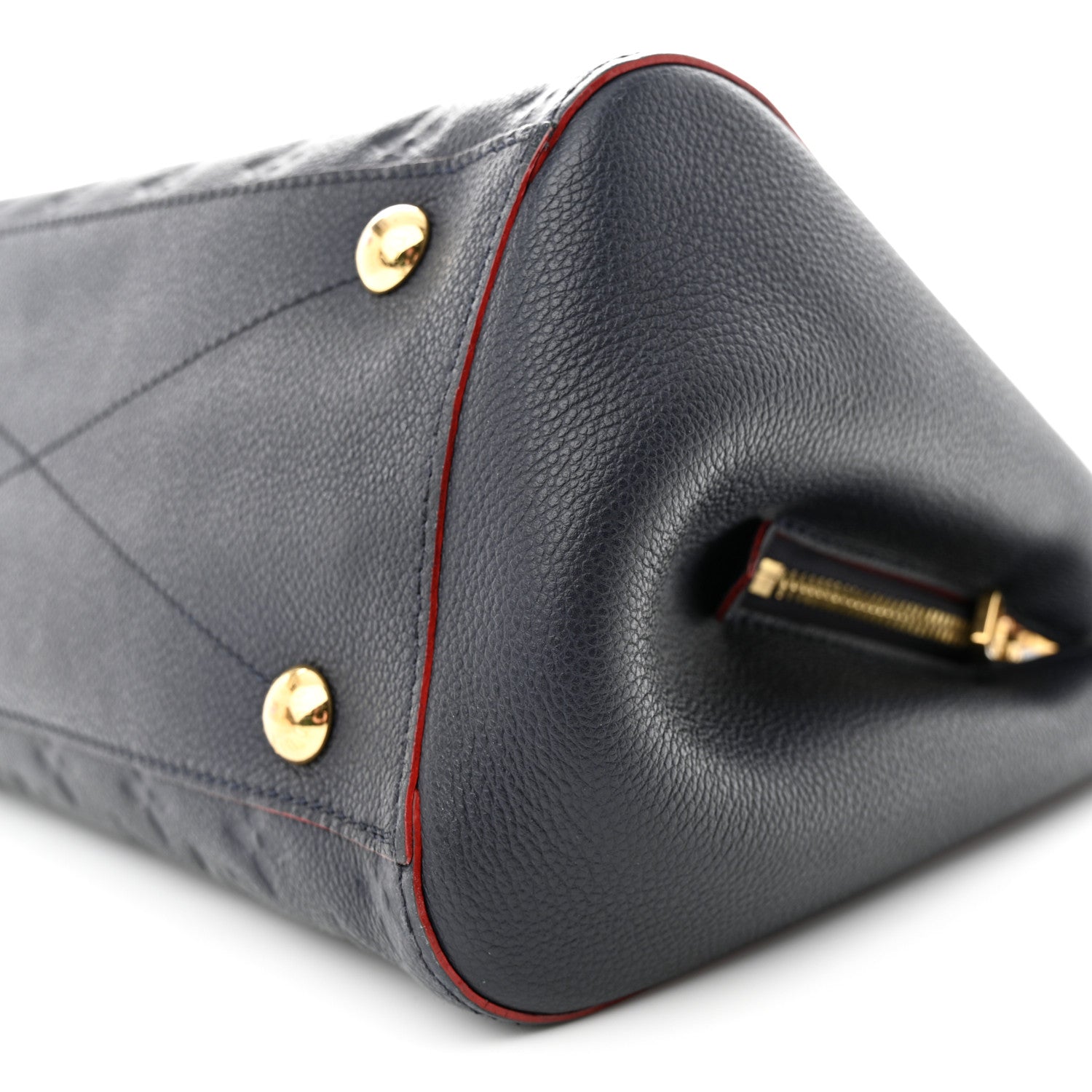 Louis Vuitton Empreinte Montaigne MM Marine Rouge 10 of 13