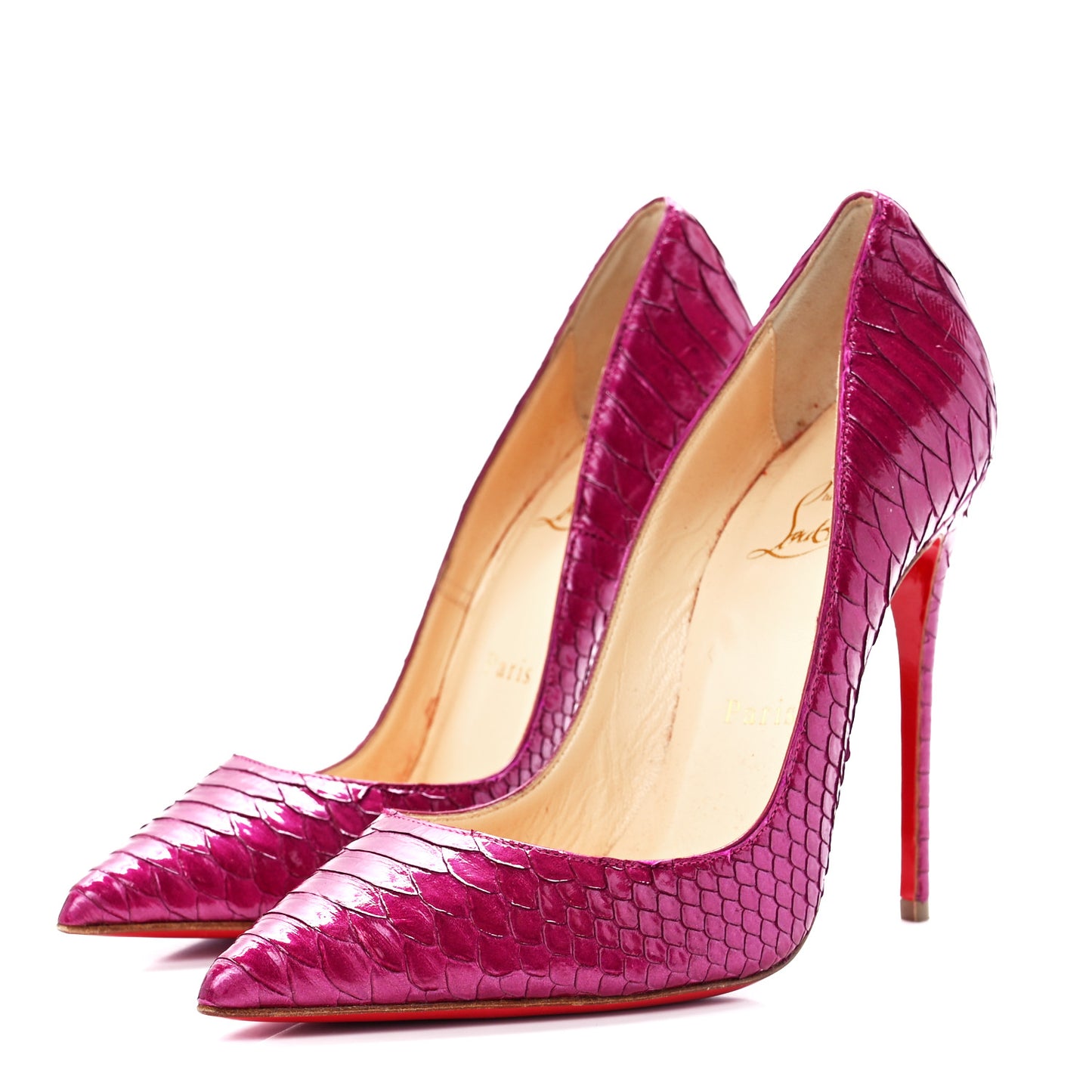 Python Crystal Lame So Kate 120 Pumps 36.5 Eveque