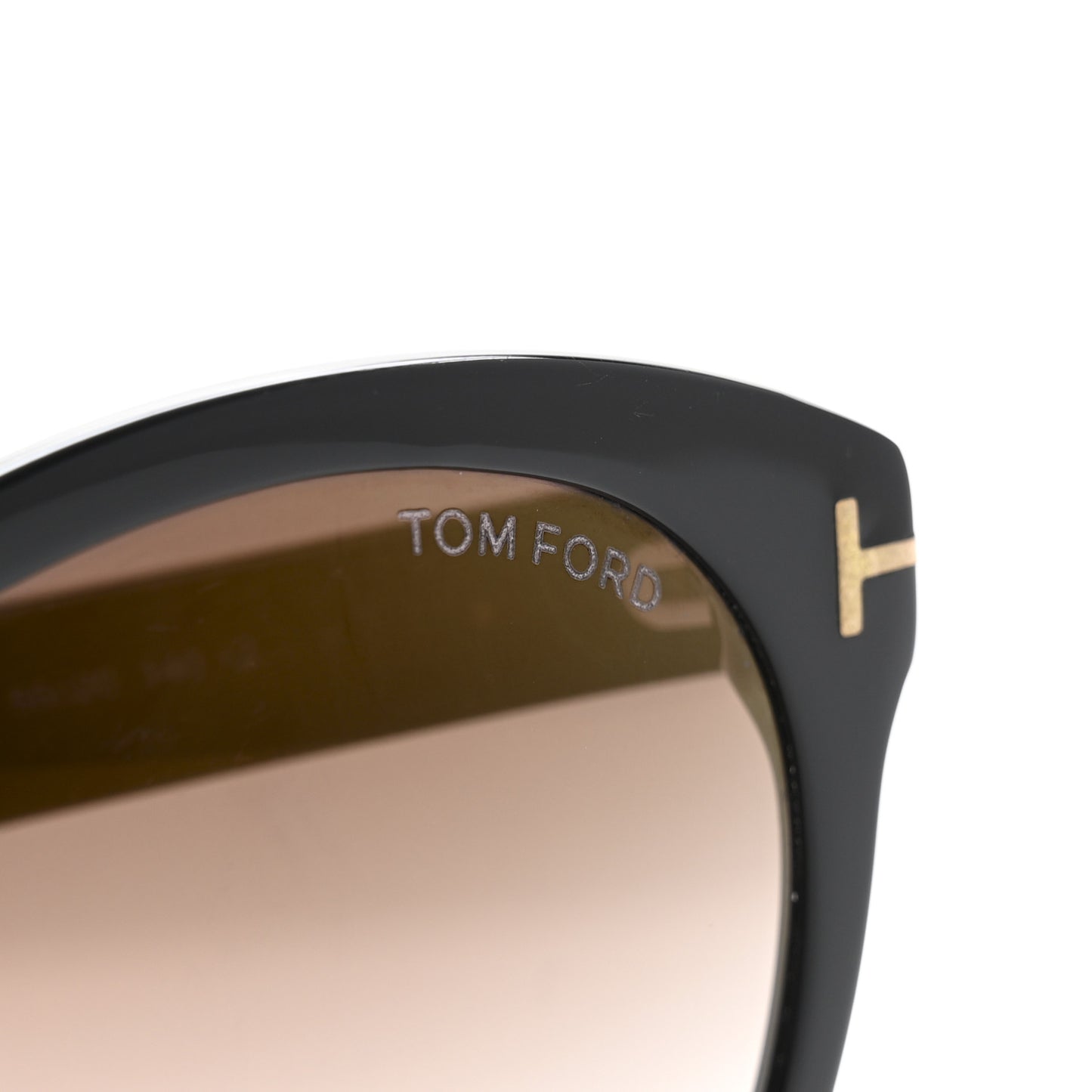 Acetate Philippa Sunglasses TF503 Black