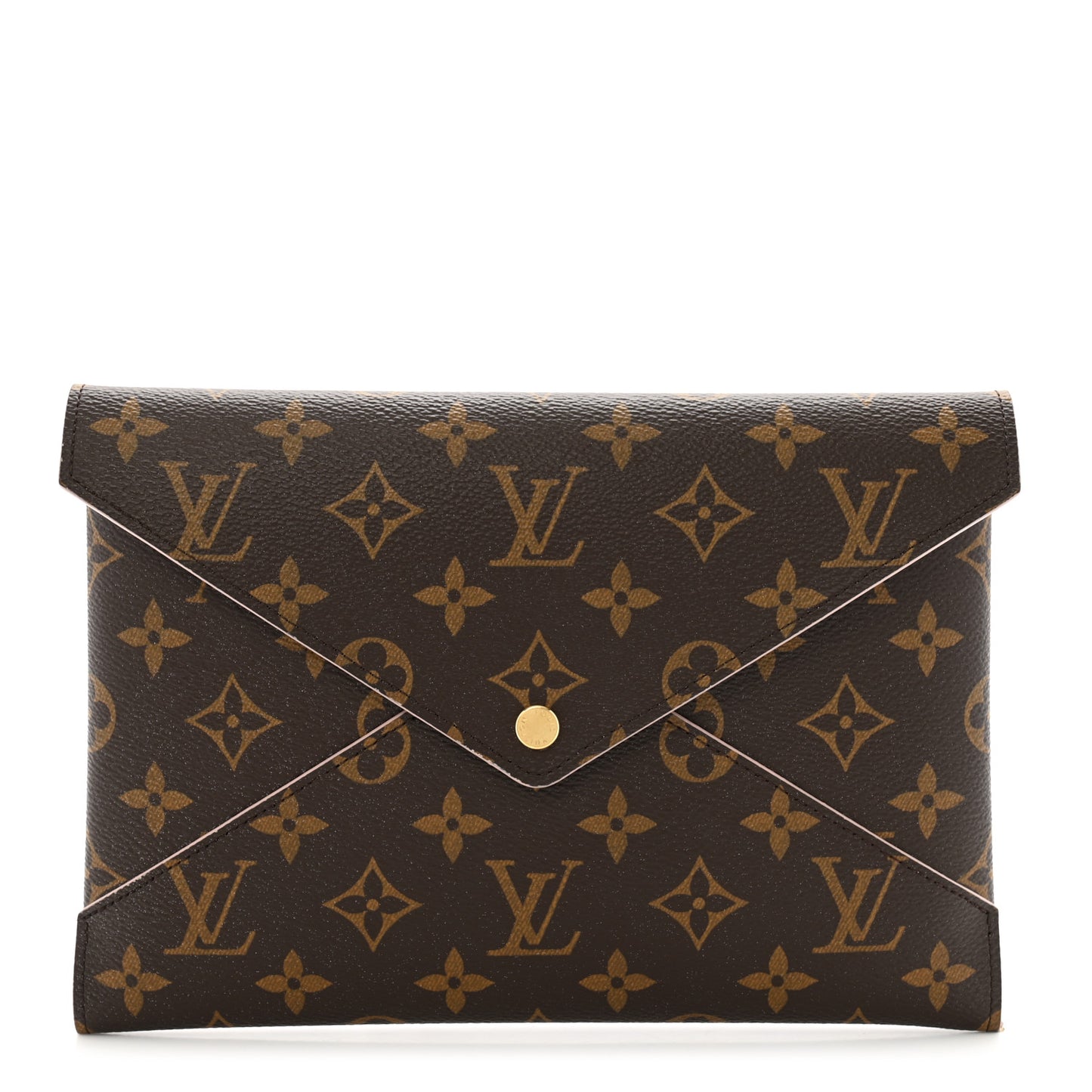 Monogram Large Kirigami Pochette Insert Rose Ballerine