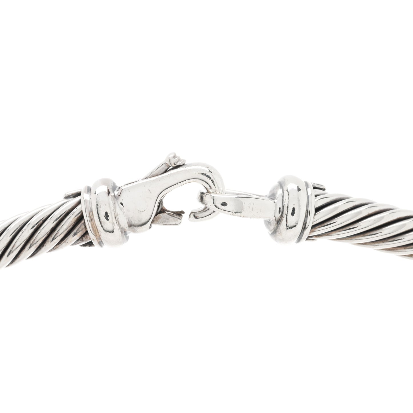 Sterling Silver 14K Yellow Gold Cable Metro Collar Necklace