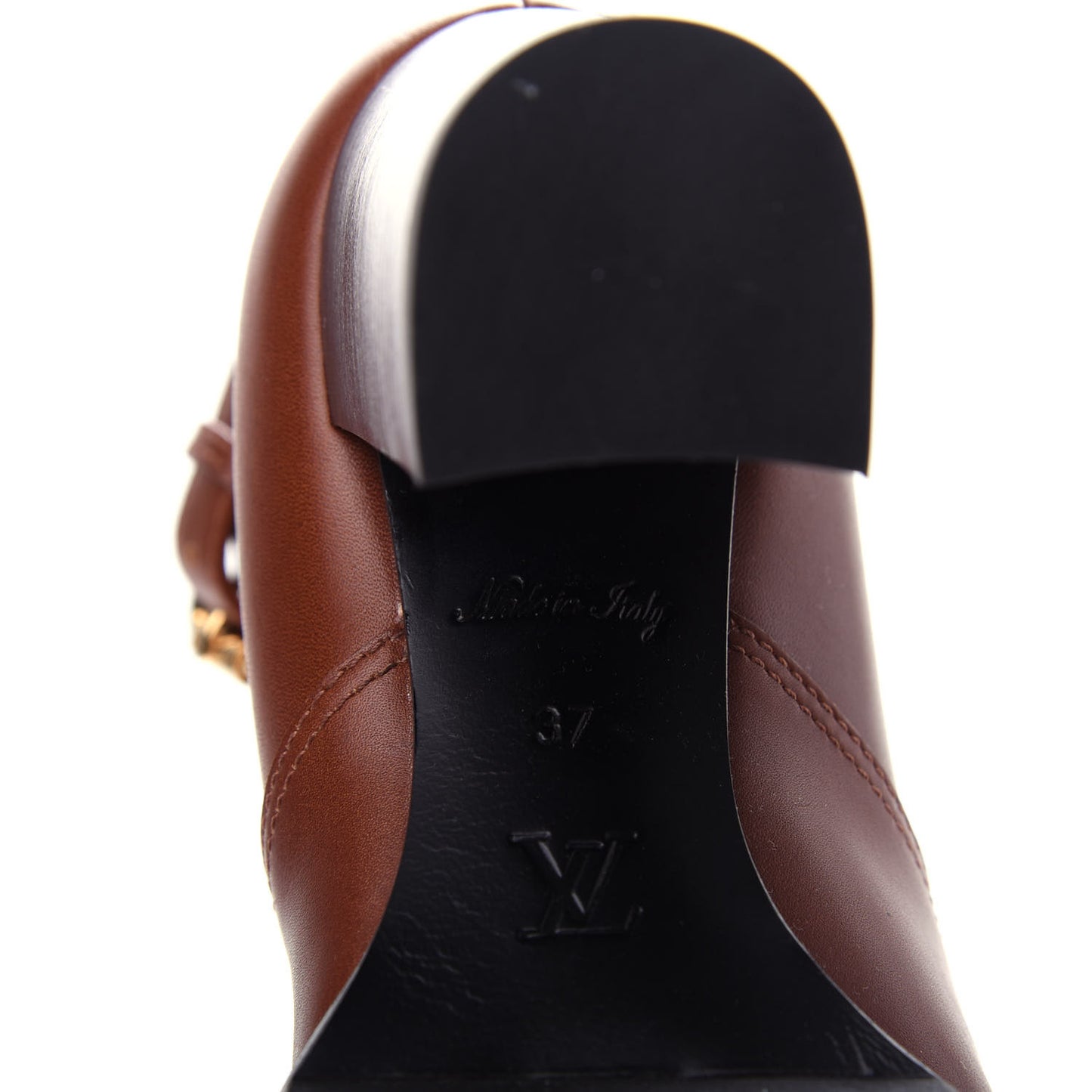 Calfskin Monogram Star Trail Ankle Boots 37 Cognac