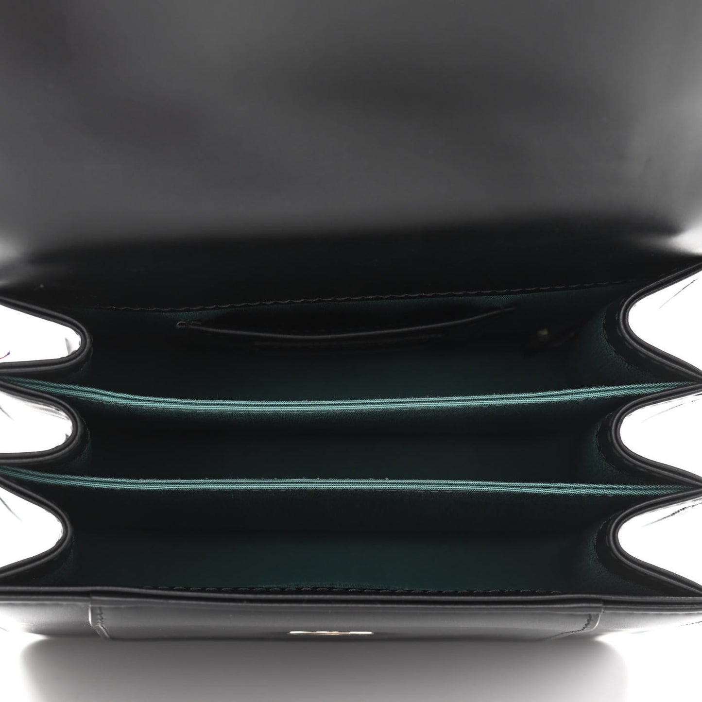 Calfskin Serpenti Forever Top Handle Black