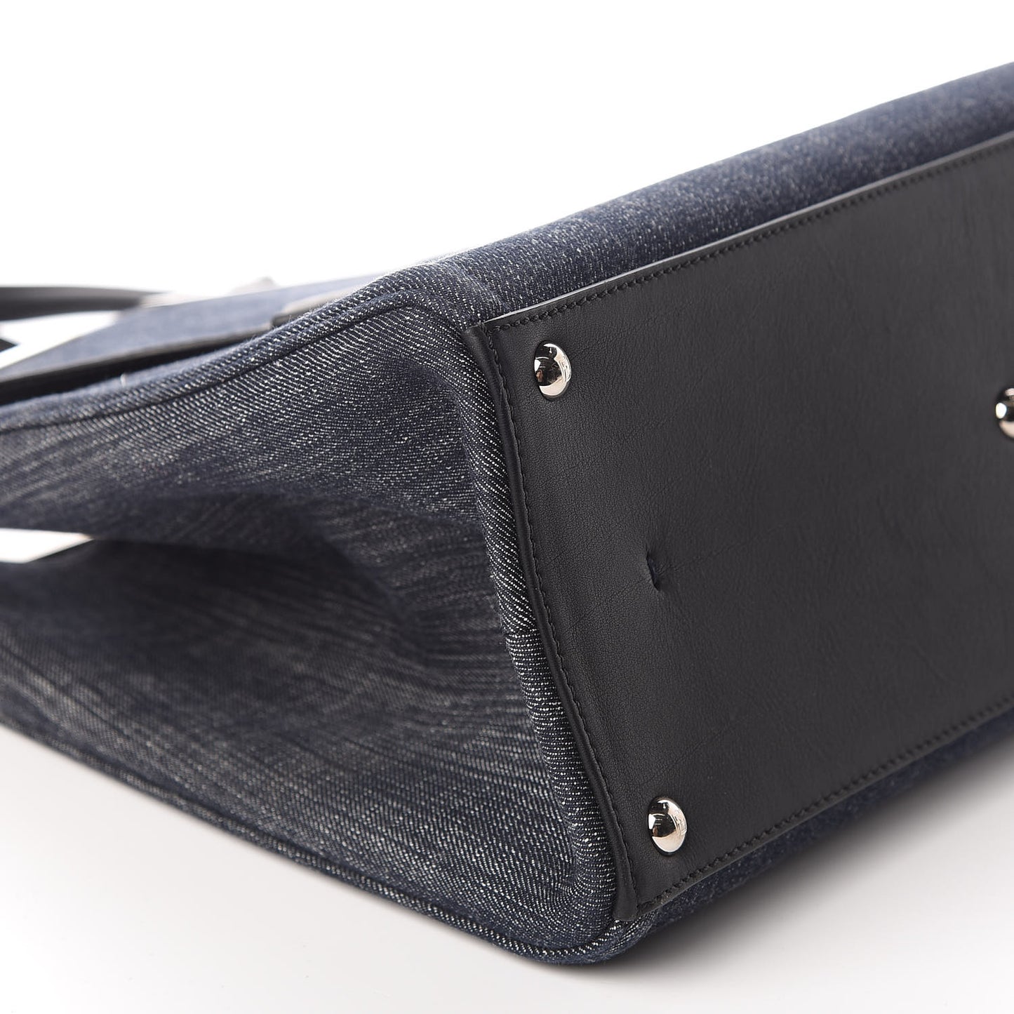 Denim Large 3Jours Tote Blue