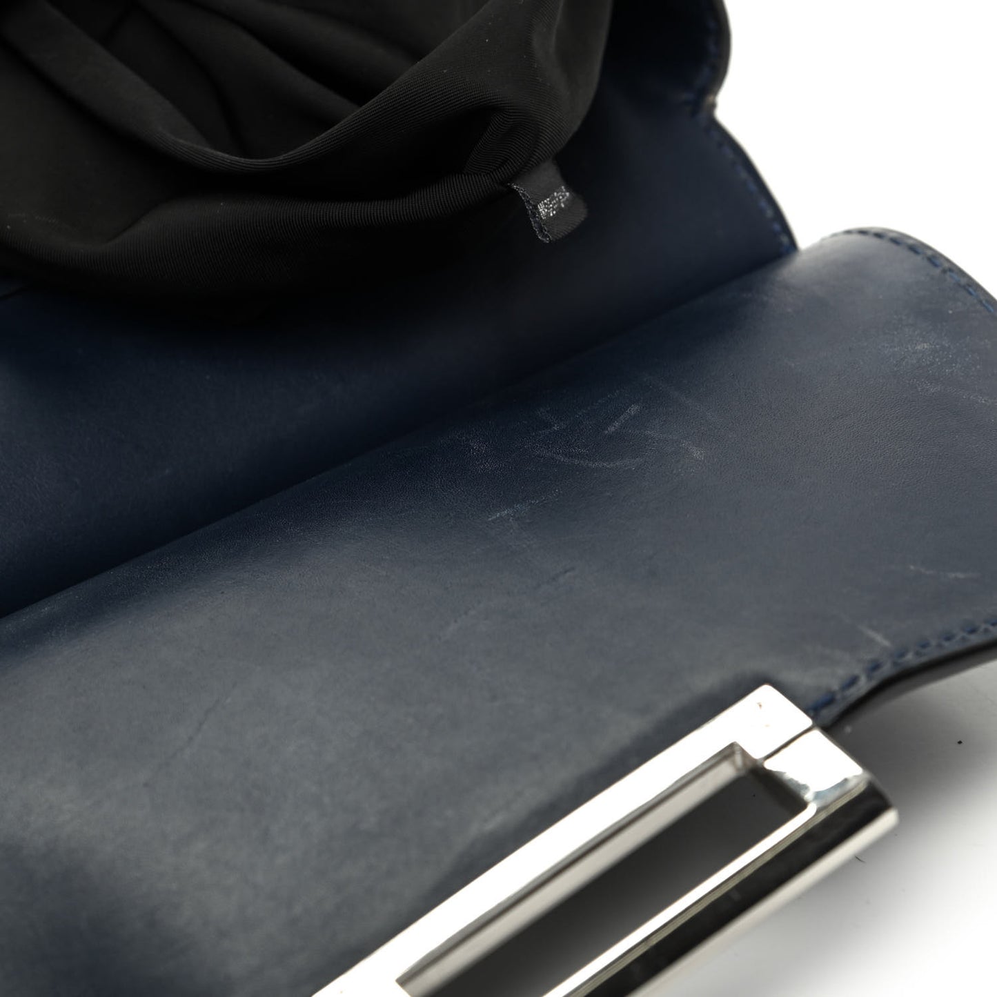 Calfskin Prisma Skeletal Backpack Blue