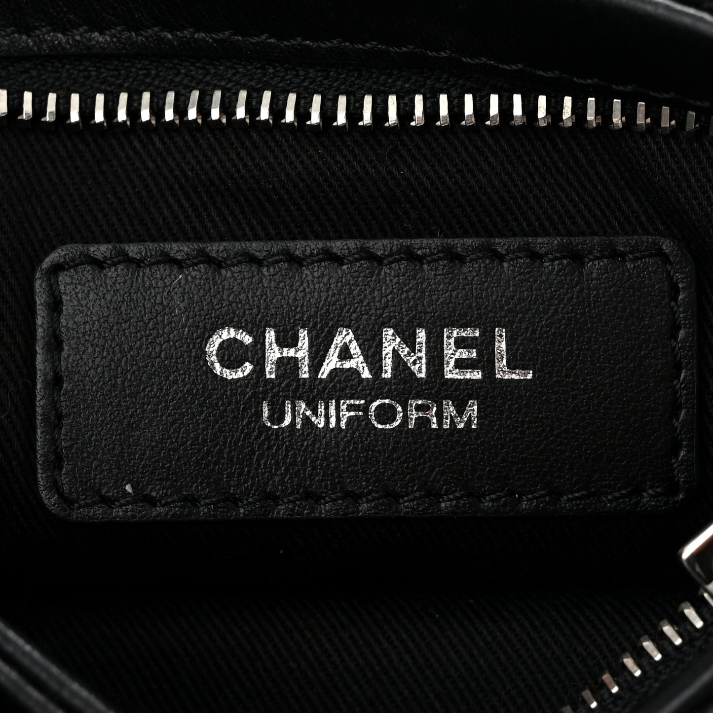 Calfskin Quilted Crossbody Bag Black