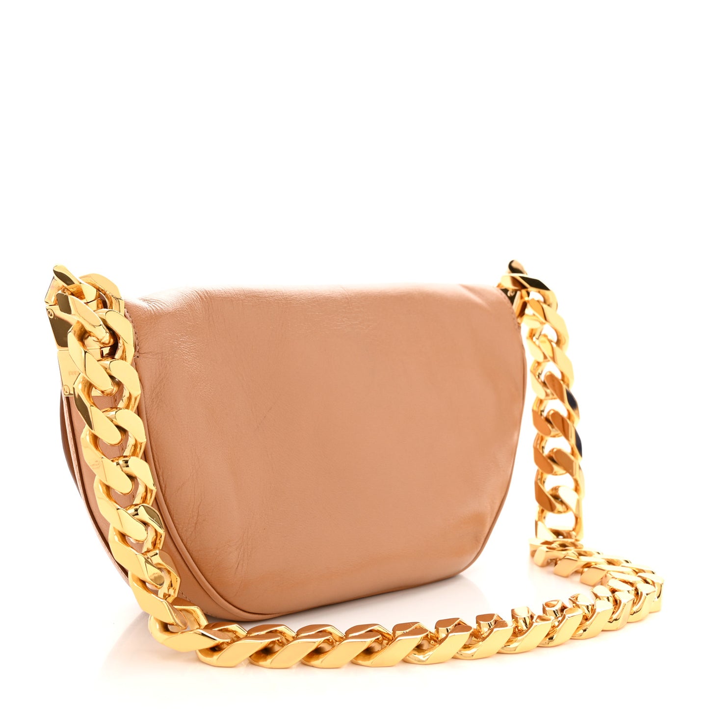 Lambskin Small Olympia Shoulder Bag Tan