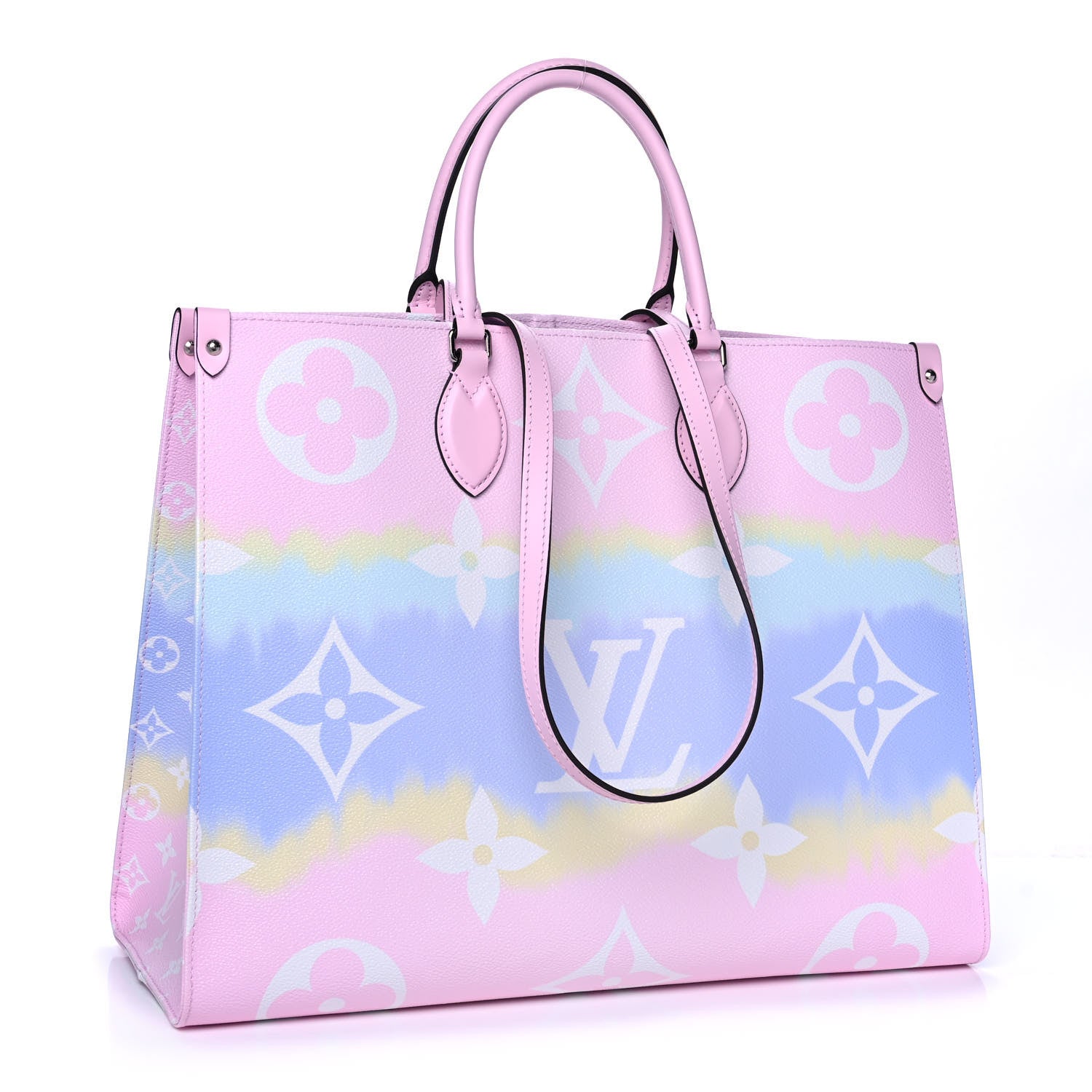 Louis Vuitton Monogram Escale Mykonos Onthego GM Pastel 2 of 12
