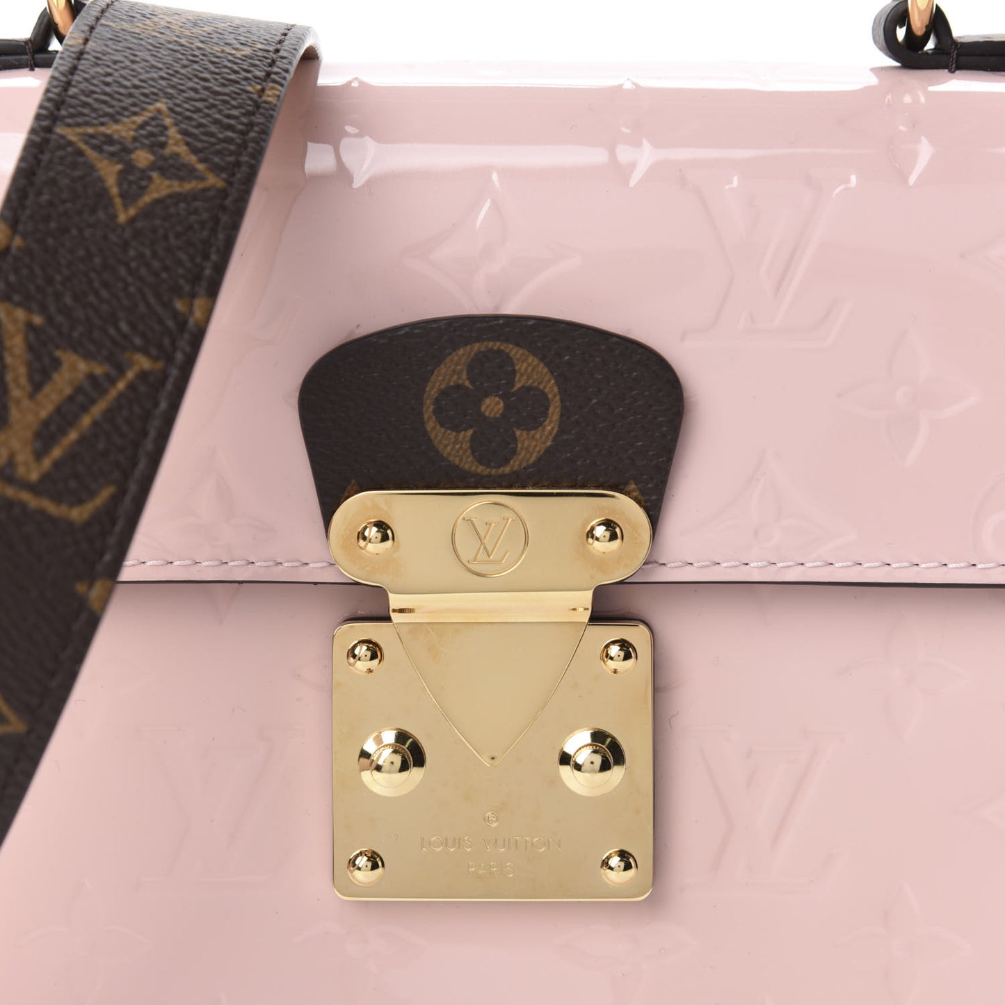 Vernis Epi Monogram Spring Street Rose Ballerine