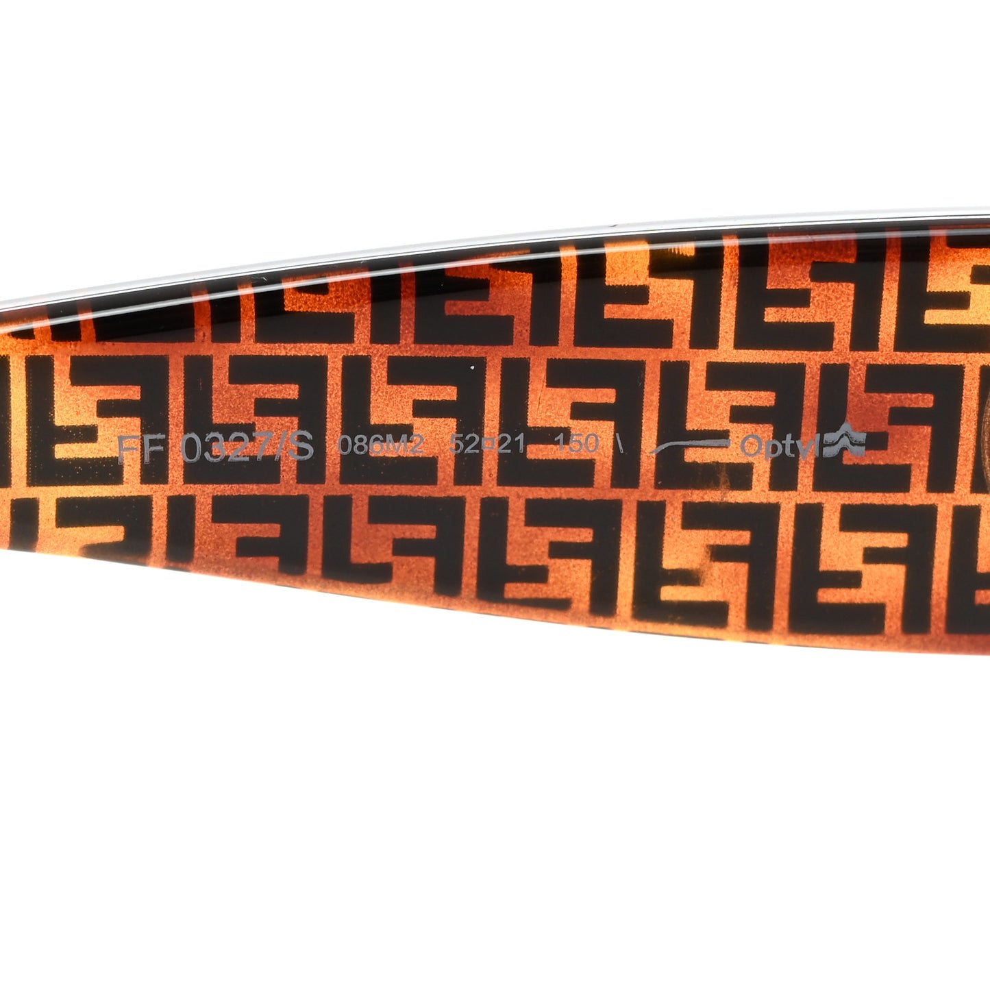 Acetate F is Fendi FF 51mm Cat Eye Sunglasses 0327/S Tortoise Camouflage