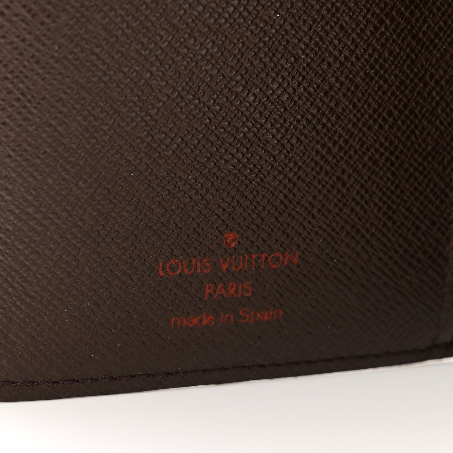 Damier Ebene Pocket Agenda Cover