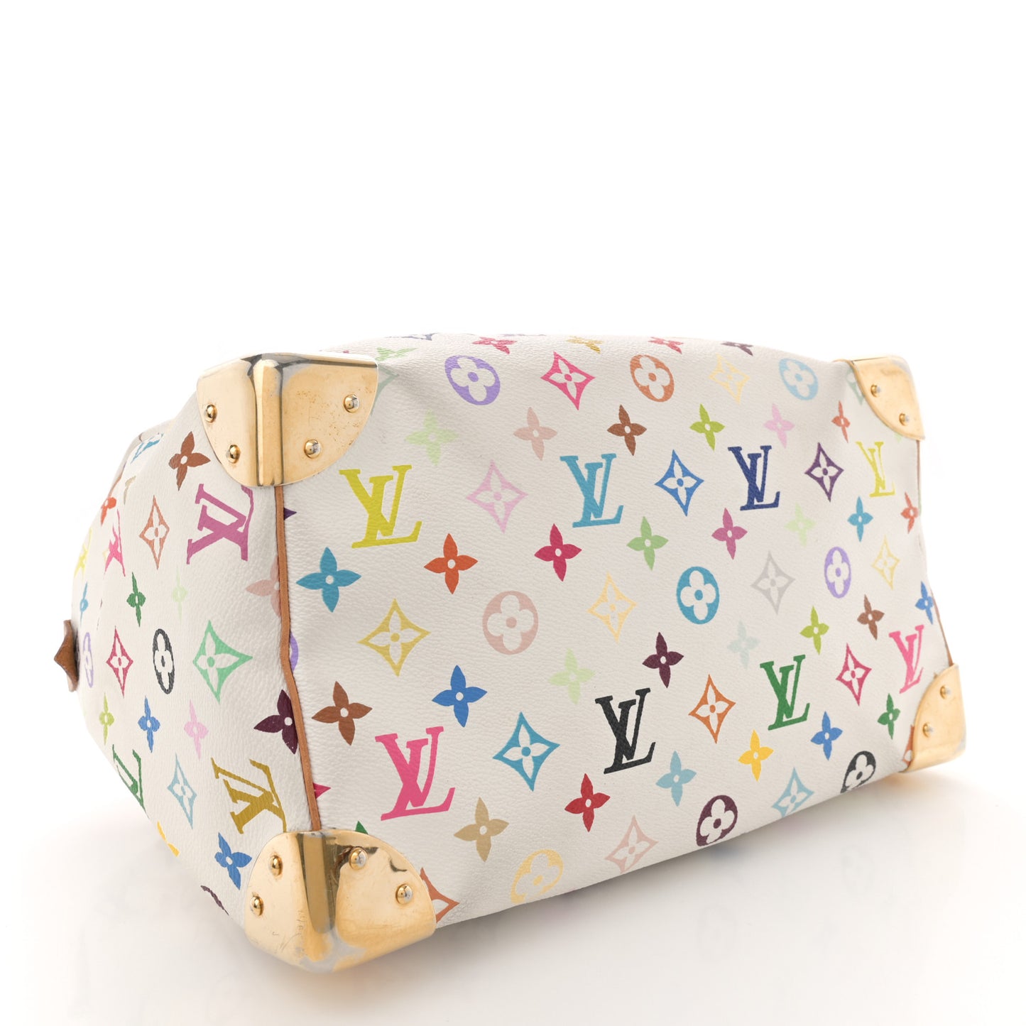 Monogram Multicolor Speedy 30 White