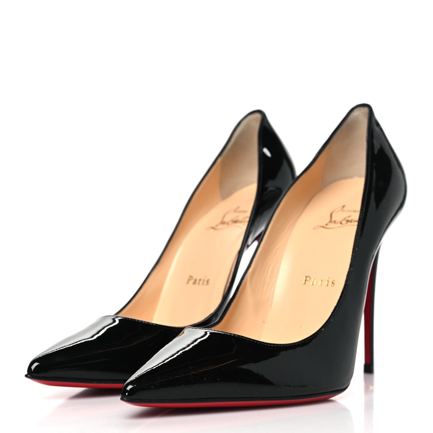 Christian Louboutin Patent So Kate 120 Pumps 38 Black 3 of 8