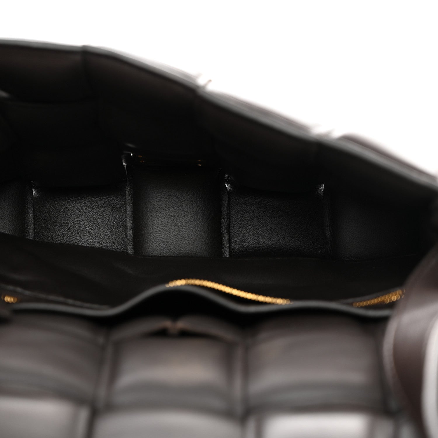 Bottega Veneta Nappa Maxi Intreccio Padded Cassette Crossbody Bag Fondente 5 of 10