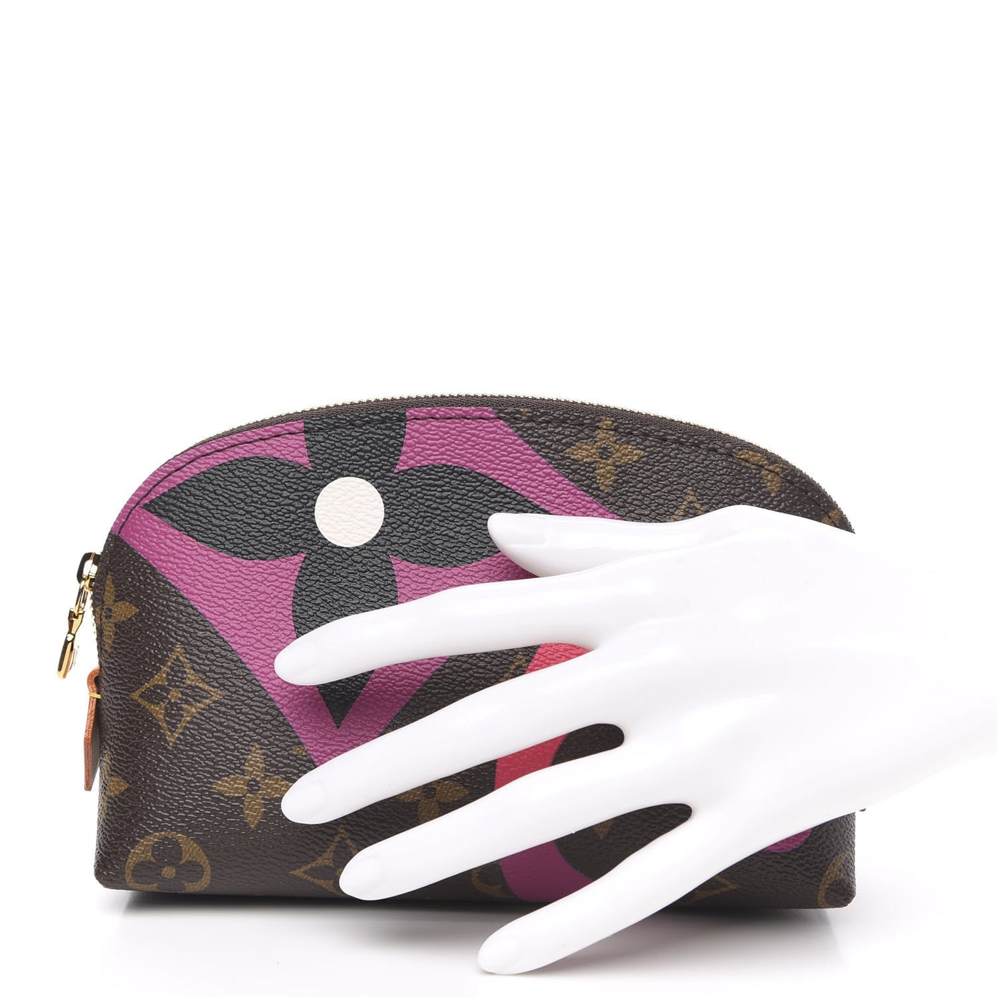 Monogram Game On Cosmetic Pouch