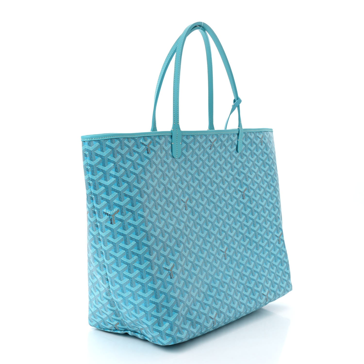 Goyard Goyardine Saint Louis GM Balise Beach Towel Set Turquoise 5 of 12