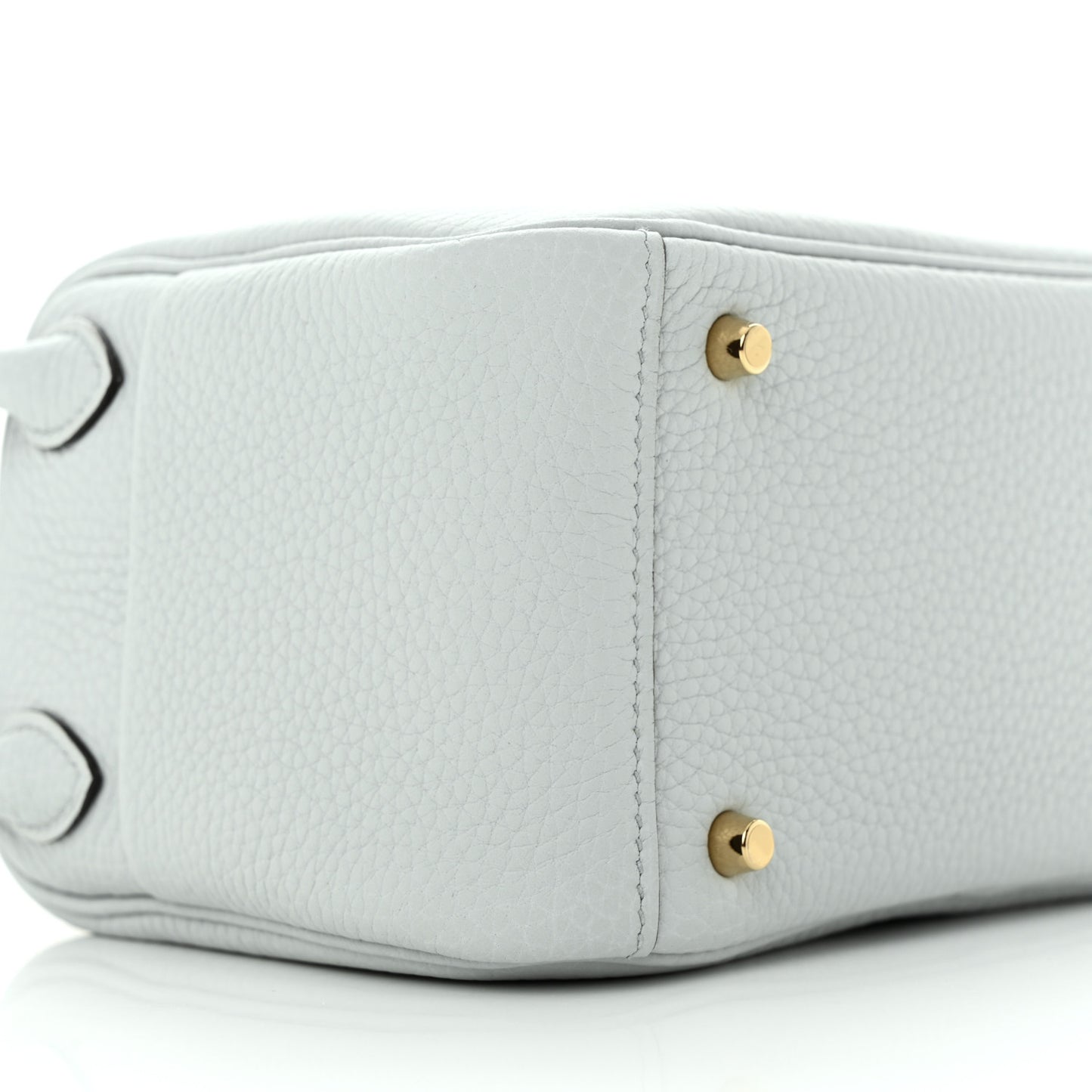Taurillon Clemence Mini Lindy 20 Bleu Pale