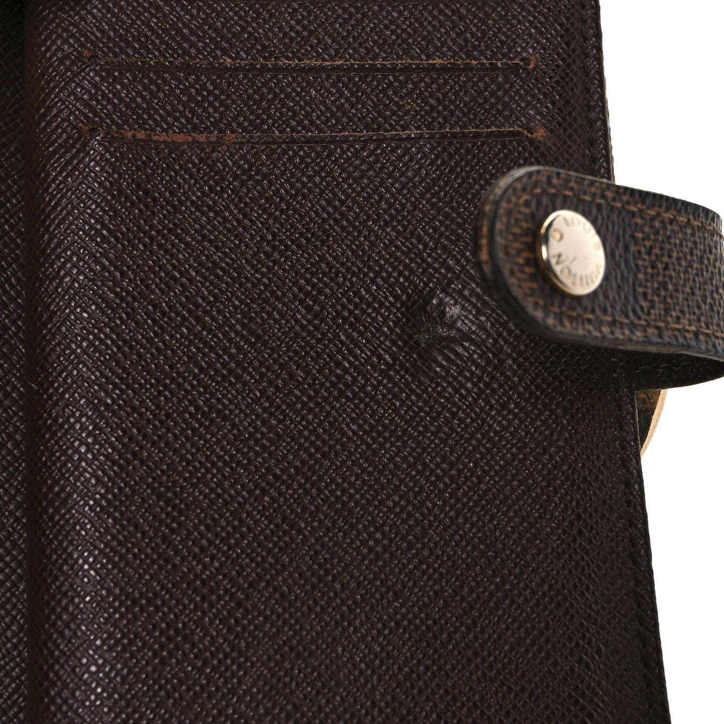 Damier Ebene French Purse Wallet