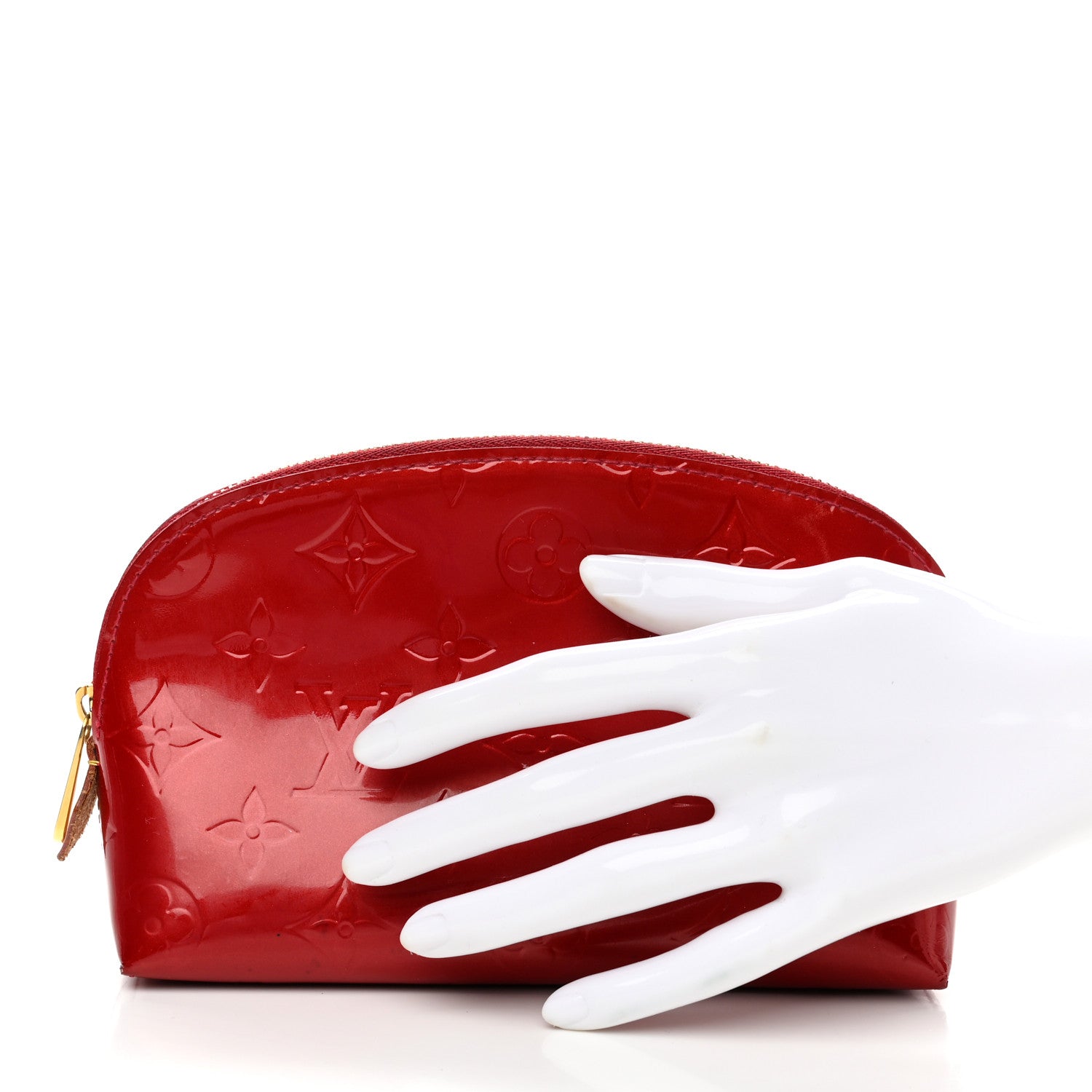 Louis Vuitton Vernis Cosmetic Pouch Cherry 2 of 8