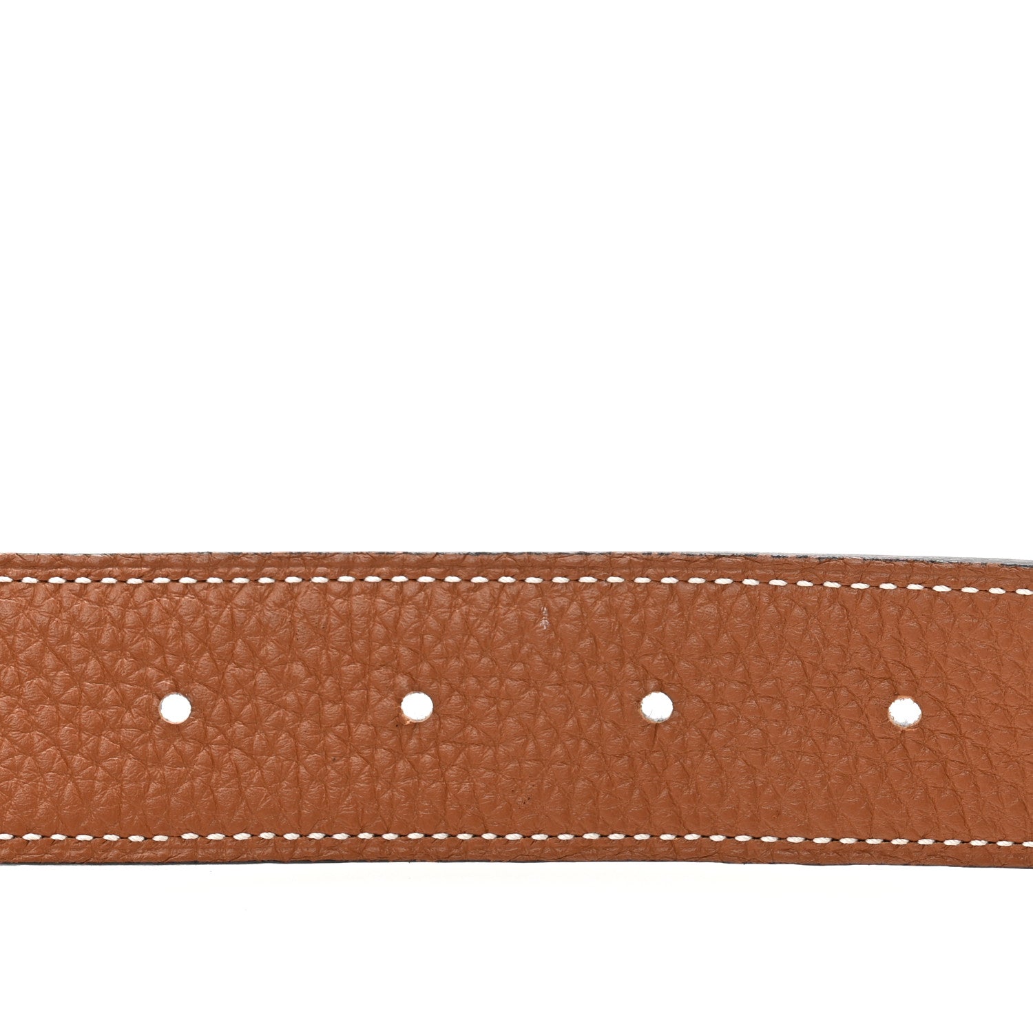 Hermes Togo Box 32mm Maillon H Belt 90 Gold Black 3 of 7