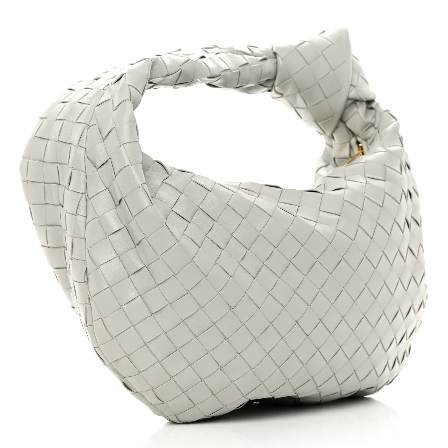 Bottega Veneta Nappa Intrecciato Teen Jodie Agate Grey 3 of 10