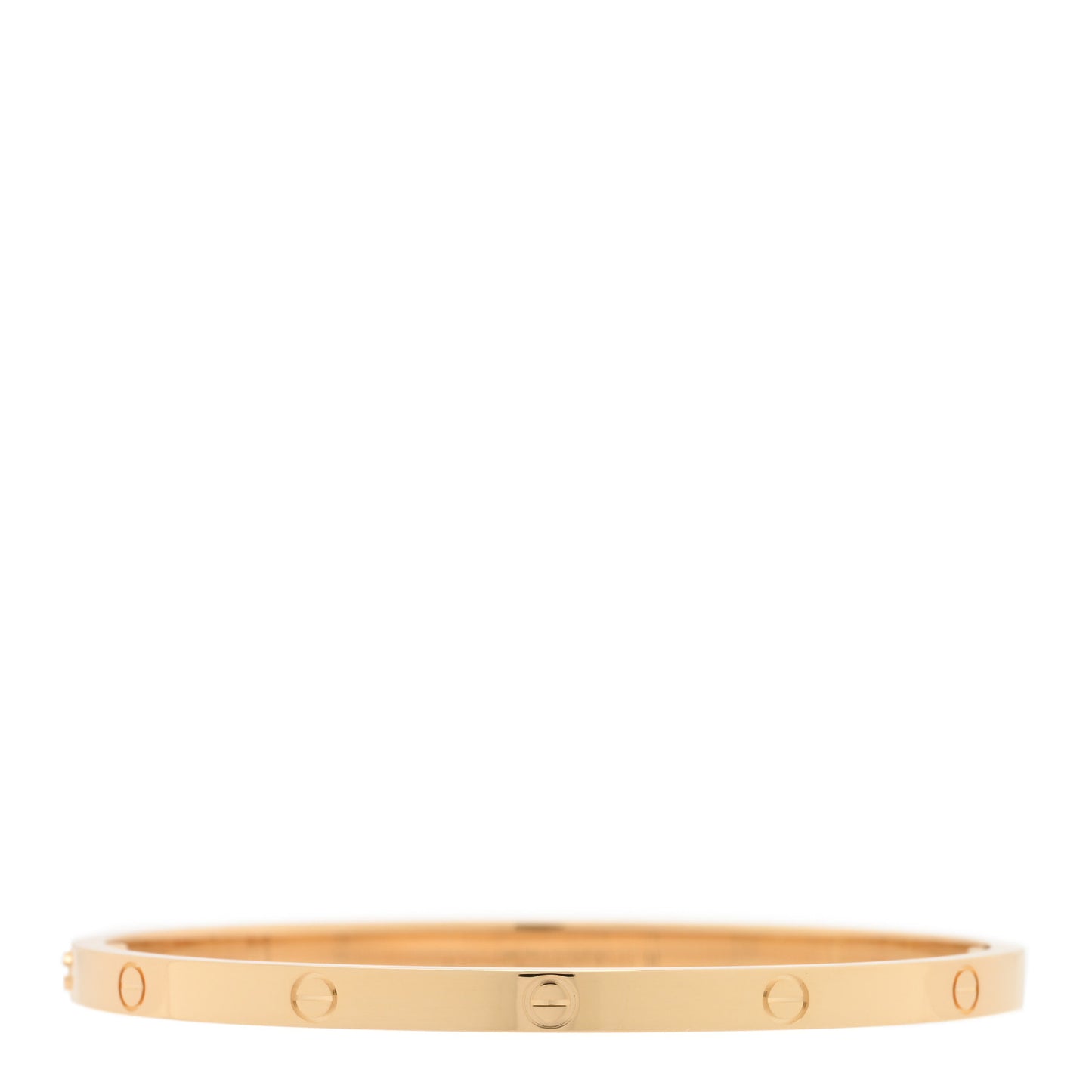18K Yellow Gold Small LOVE Bracelet 16