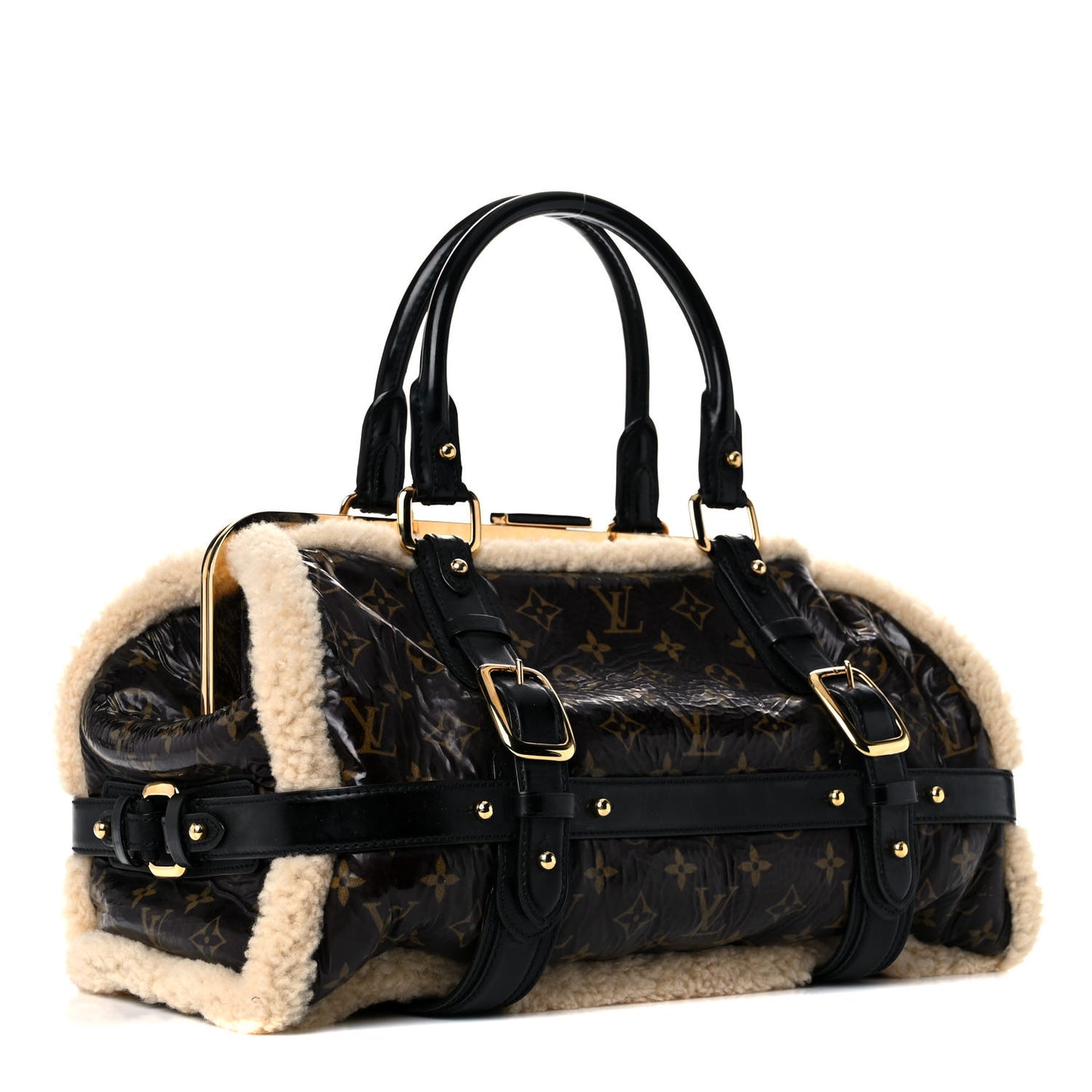Monogram Shearling Storm Bag