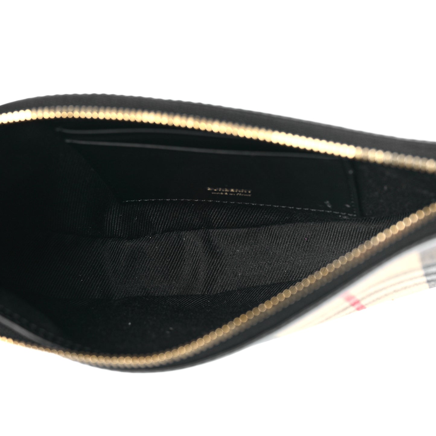 Vintage Check Calfskin Olympia Pouch Archive Beige