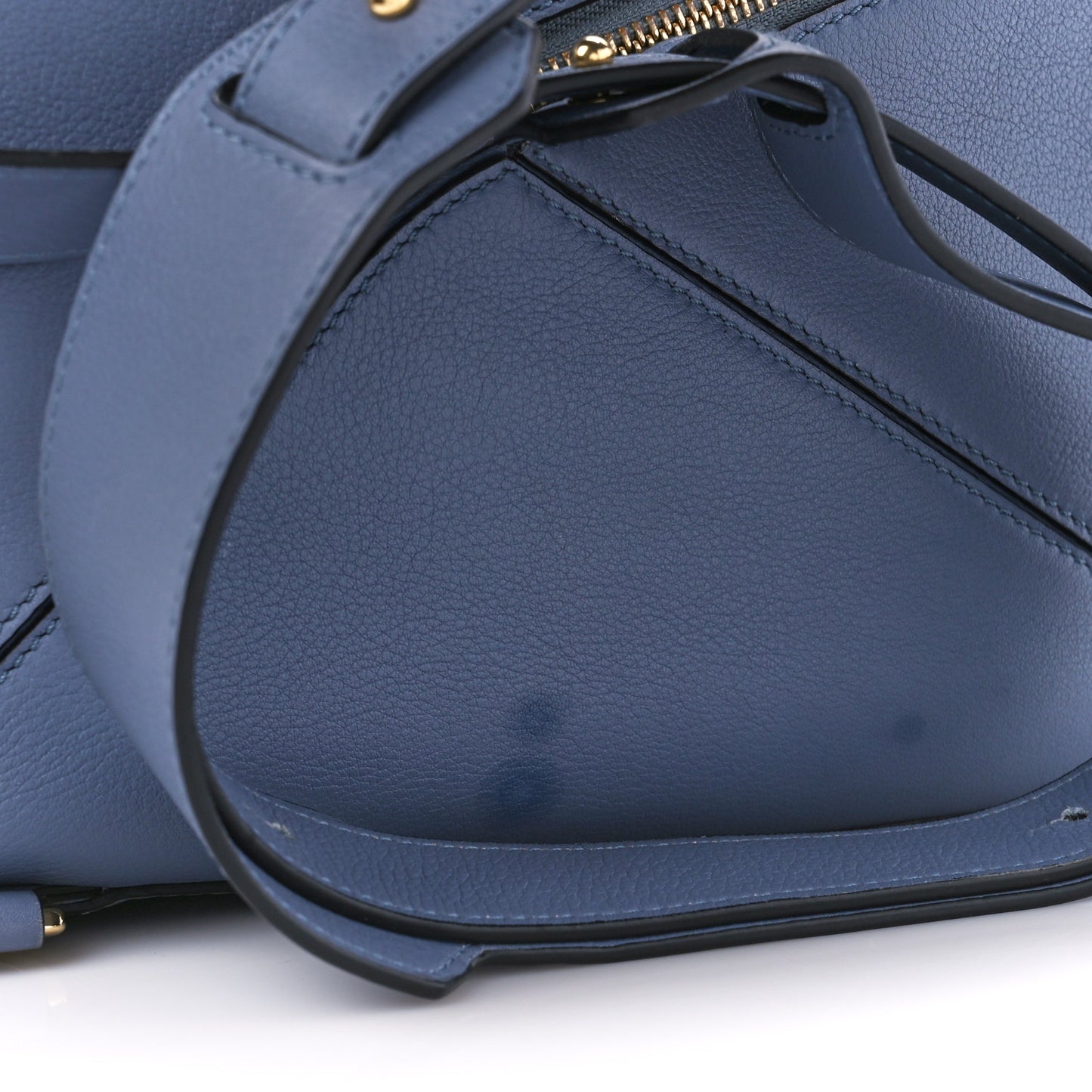 Calfskin Medium Puzzle Bag Blue