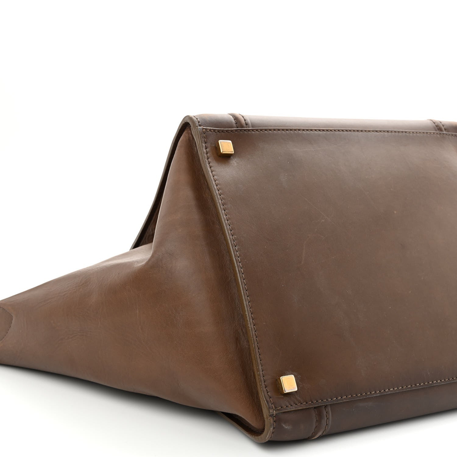 Celine Supple Calfskin Medium Phantom Luggage Taupe 9 of 17