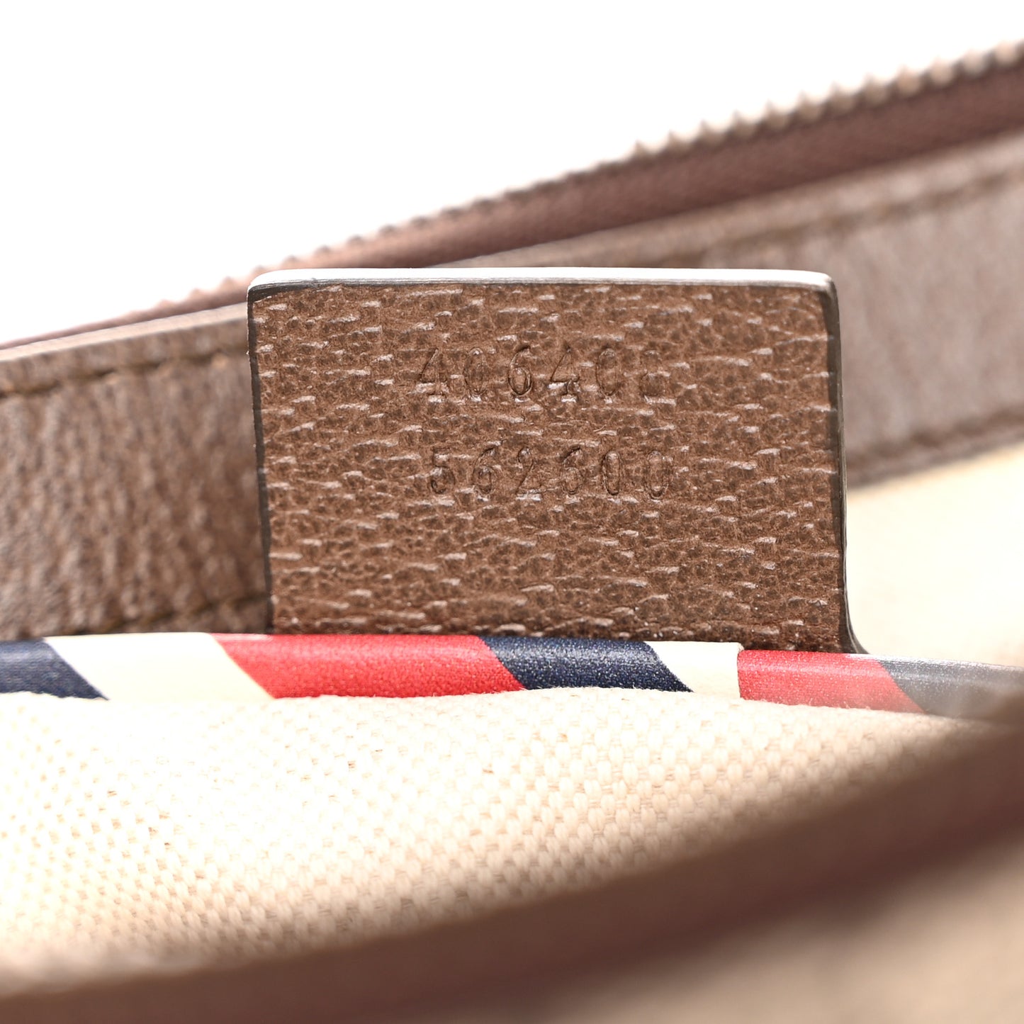Soft GG Supreme Monogram Courrier Web Medium Flat Messenger Bag Beige New Acero Multicolor