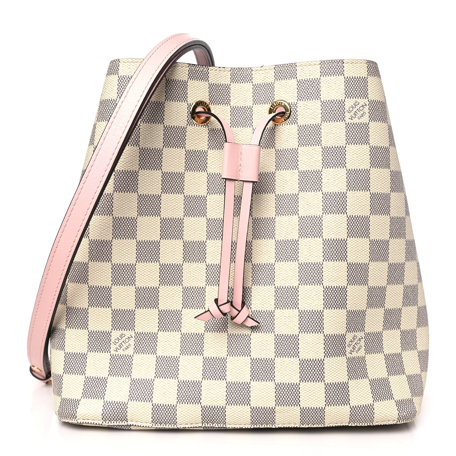 Louis Vuitton Damier Azur Neonoe MM Eau De Rose 1 of 11