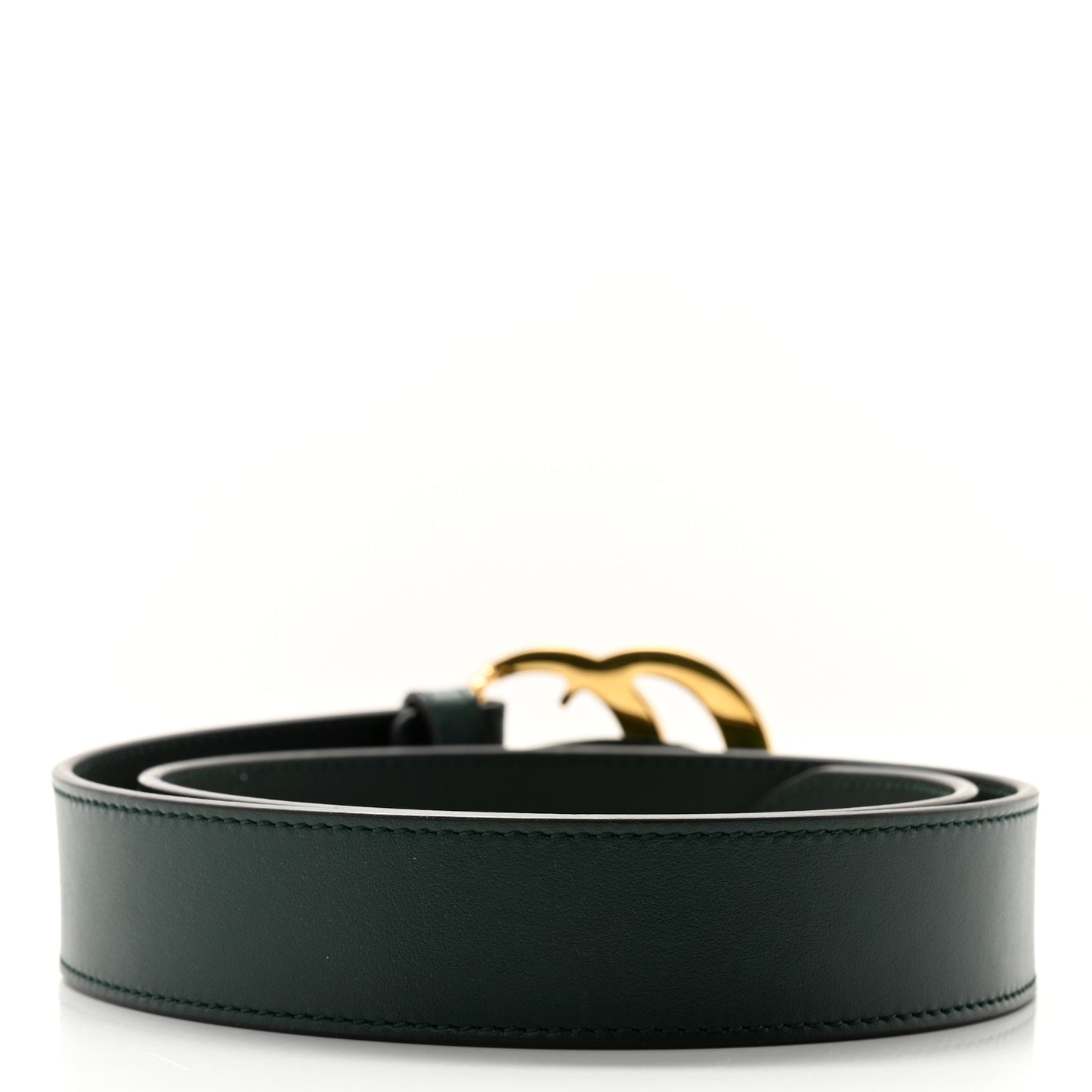 Plutone Calfskin Double G 30mm Belt 70 28 Verde
