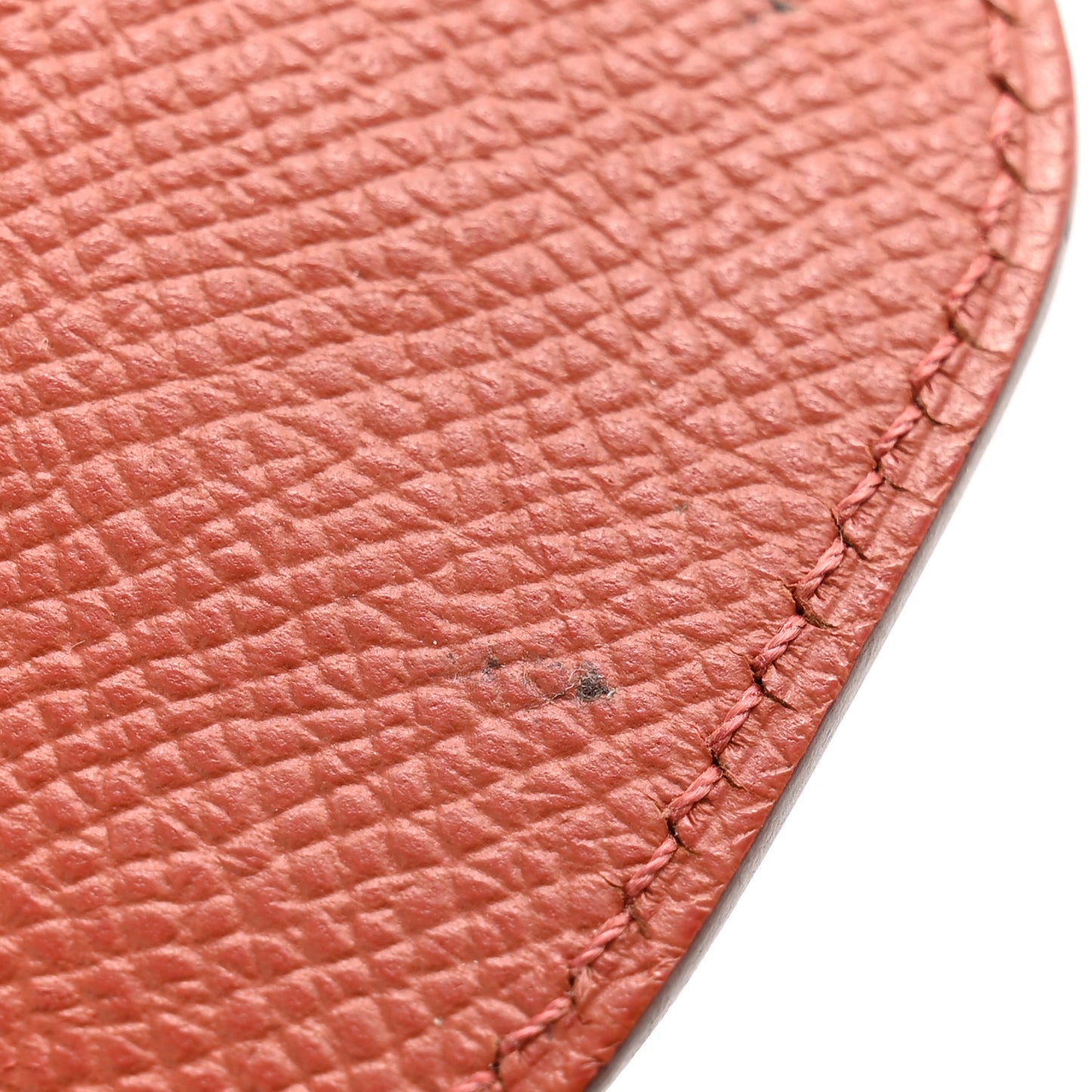 Epsom Maillons Shoulder Strap Brique Rose Texas