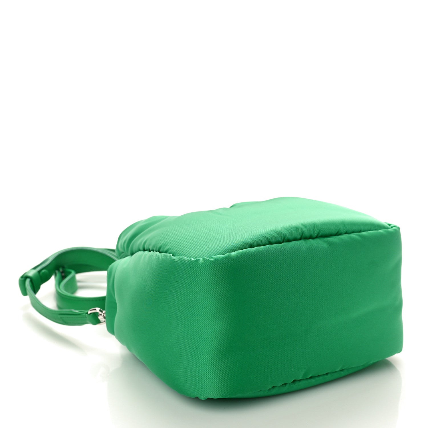 Prada Re-Nylon Soft Padded Small Double Handled Shoulder Bag Mango 4 of 9