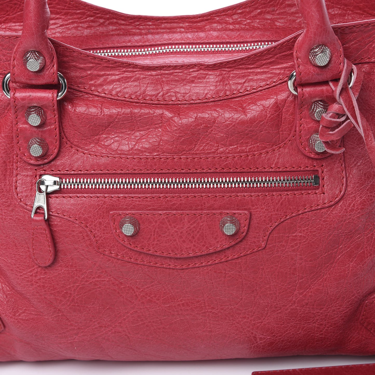 Agneau Giant 12 Silver Hardware City Rose Thulian
