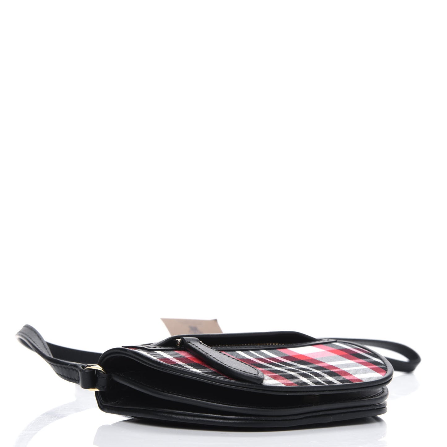 Tartan Mini Olympia Shoulder Bag Bright Red