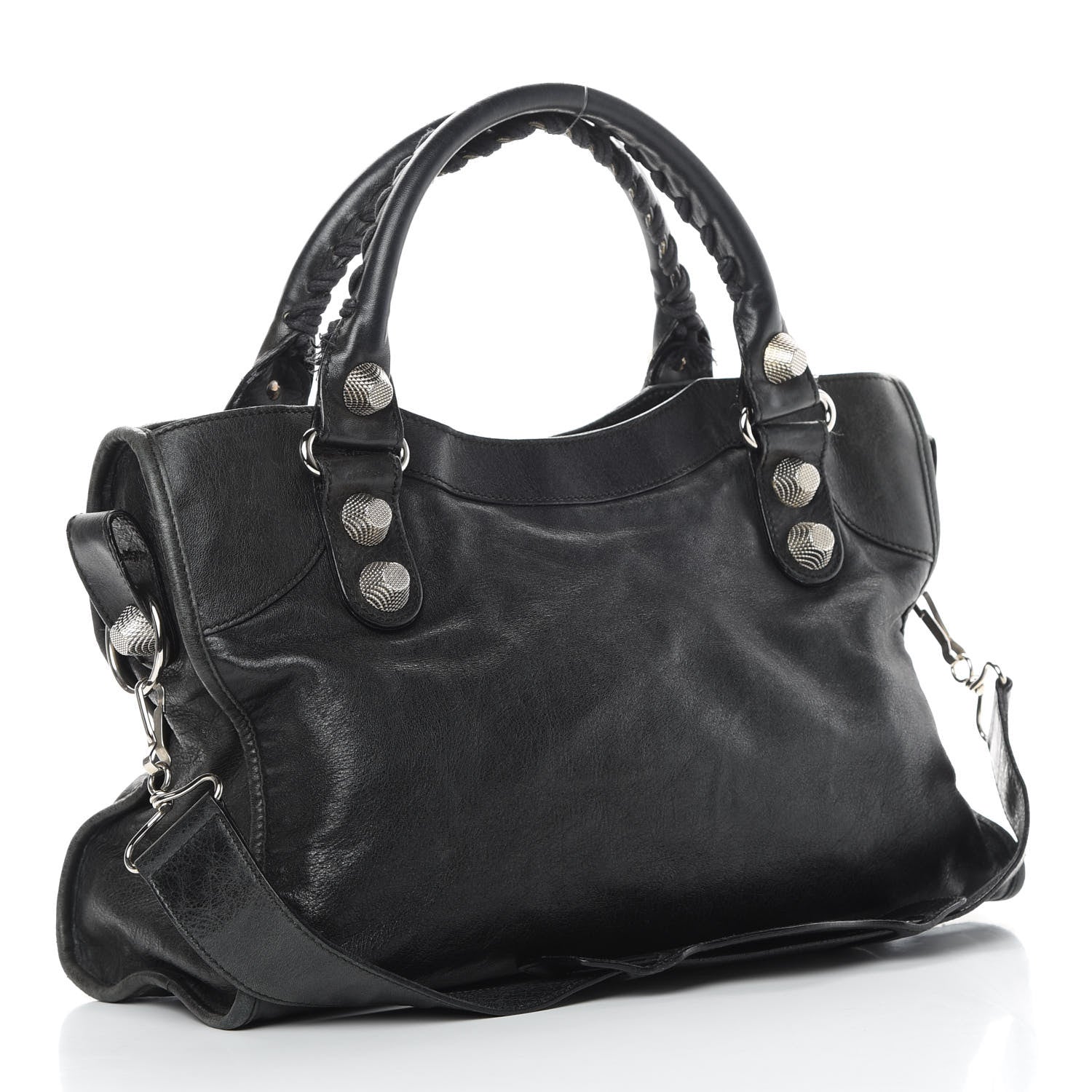 Balenciaga Agneau Giant 21 Silver Hardware City Black 3 of 20