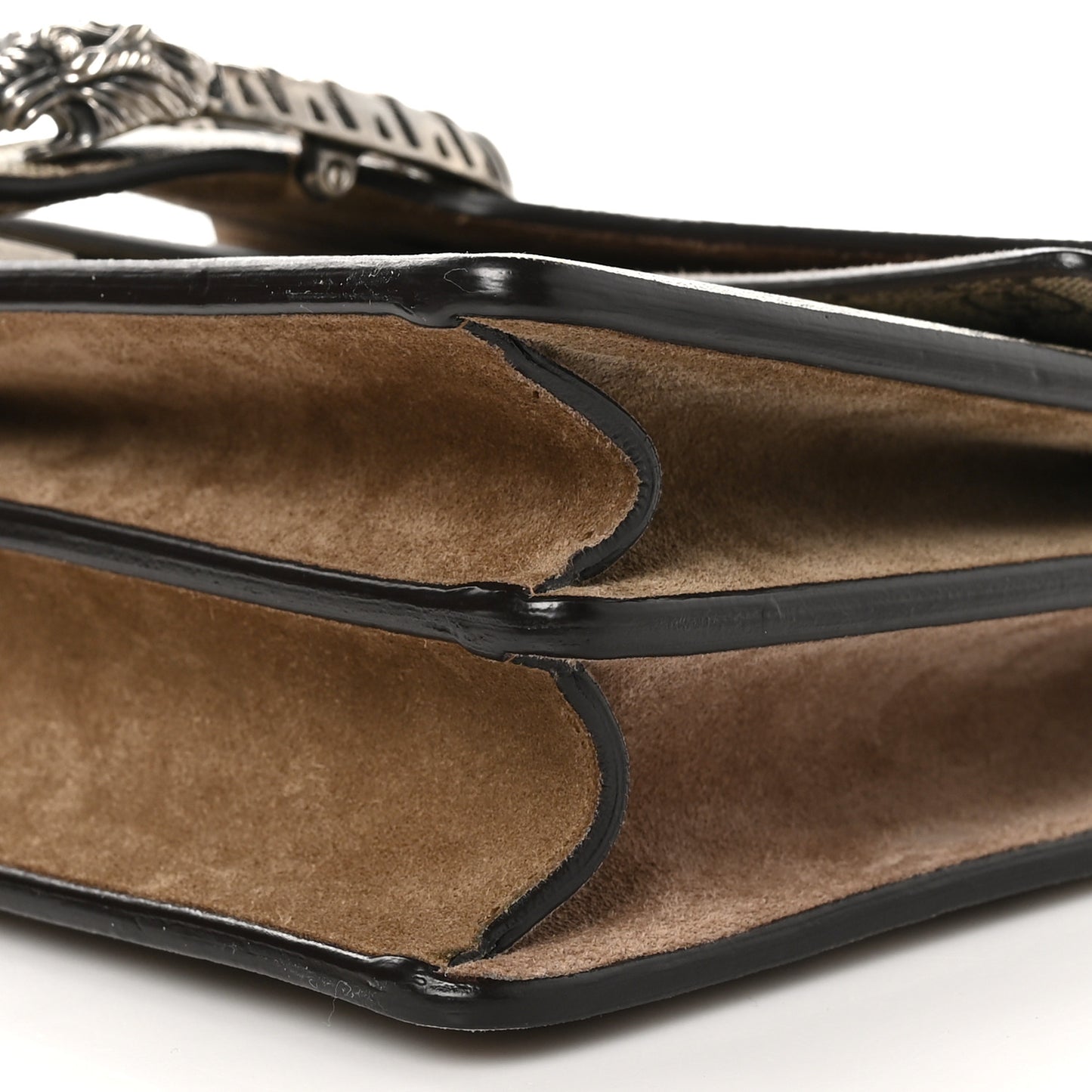 GG Supreme Monogram Small Dionysus Shoulder Bag Taupe