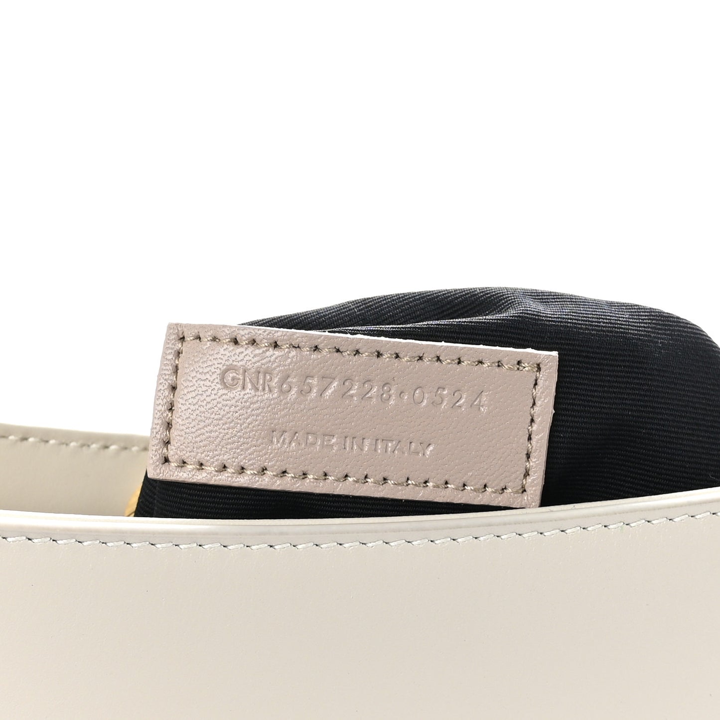 Smooth Calfskin Le 5 A 7 Hobo Blanc Vintage