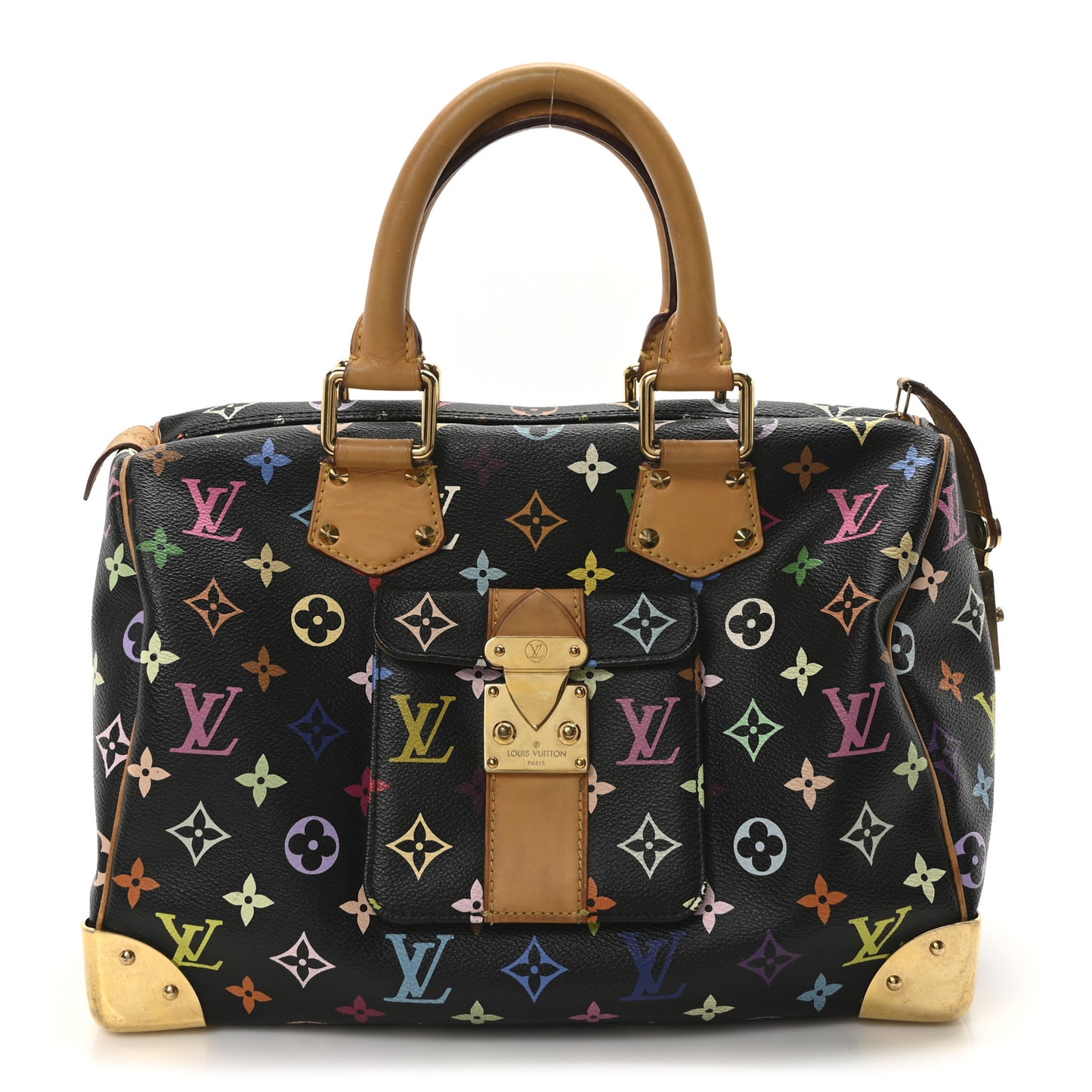 Monogram Multicolor Speedy 30 Black