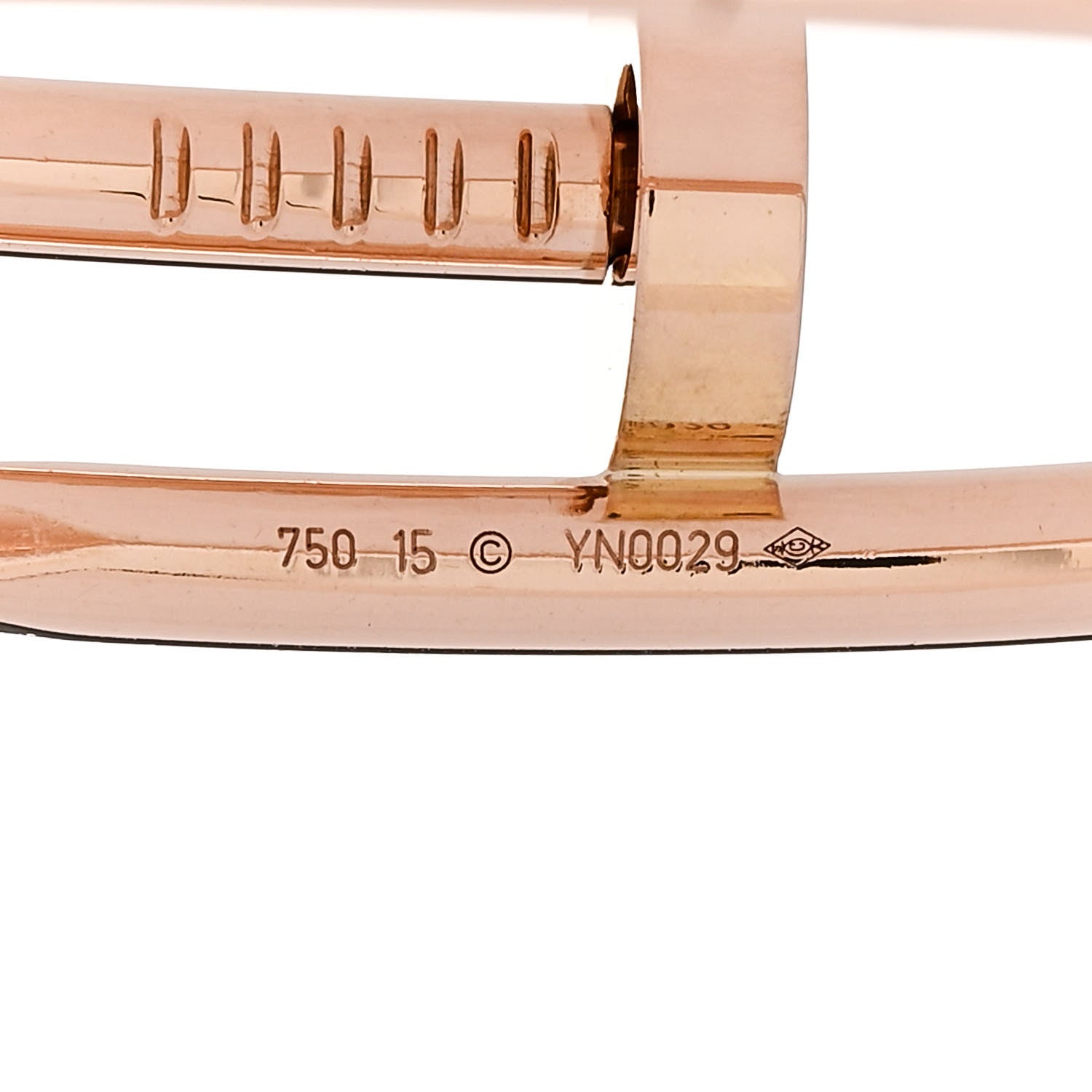 Cartier 18K Pink Gold Juste Un Clou Bracelet 15 3 of 5