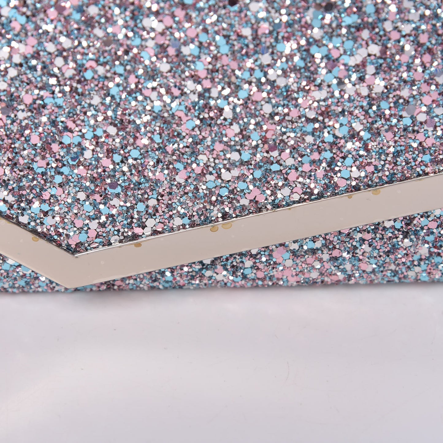 Glitter Emmie Clutch Bubblegum Mix