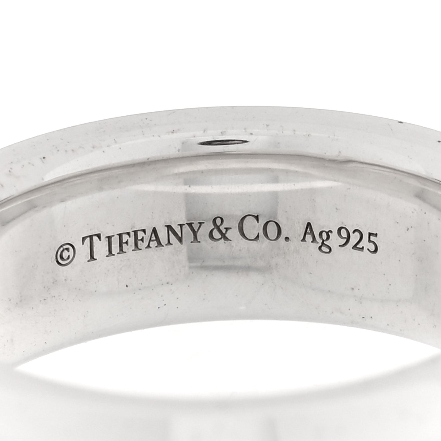 Sterling Silver 1837 Makers Medium Slice Ring 52 6