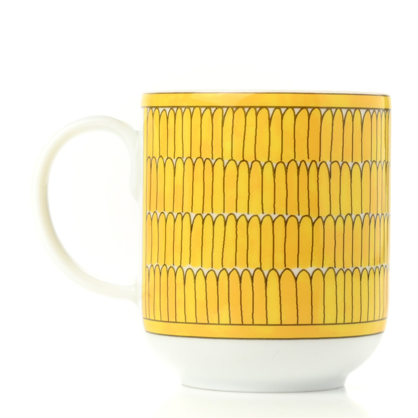 Porcelain Soleil d'Hermes Coffee Cup